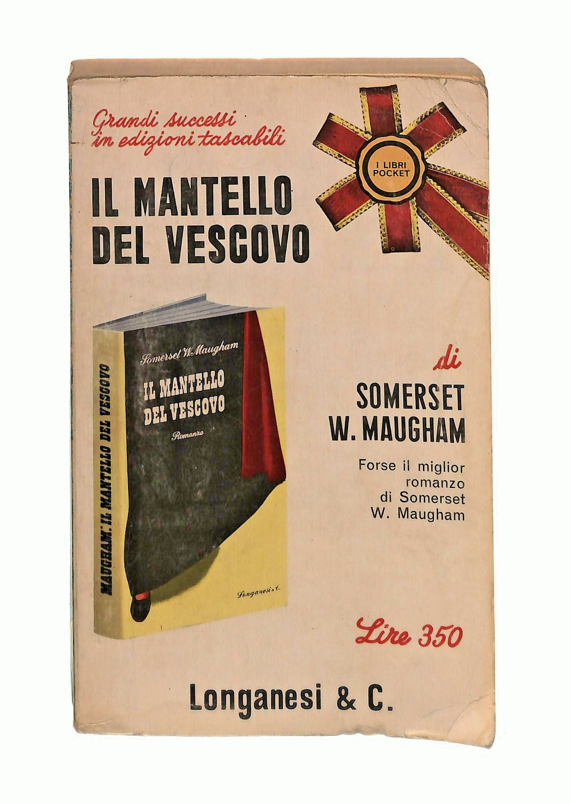 EBOND Il Mantello Del Vescovo Somerset Maugham Longanesi & C 1967 Libro LI047989