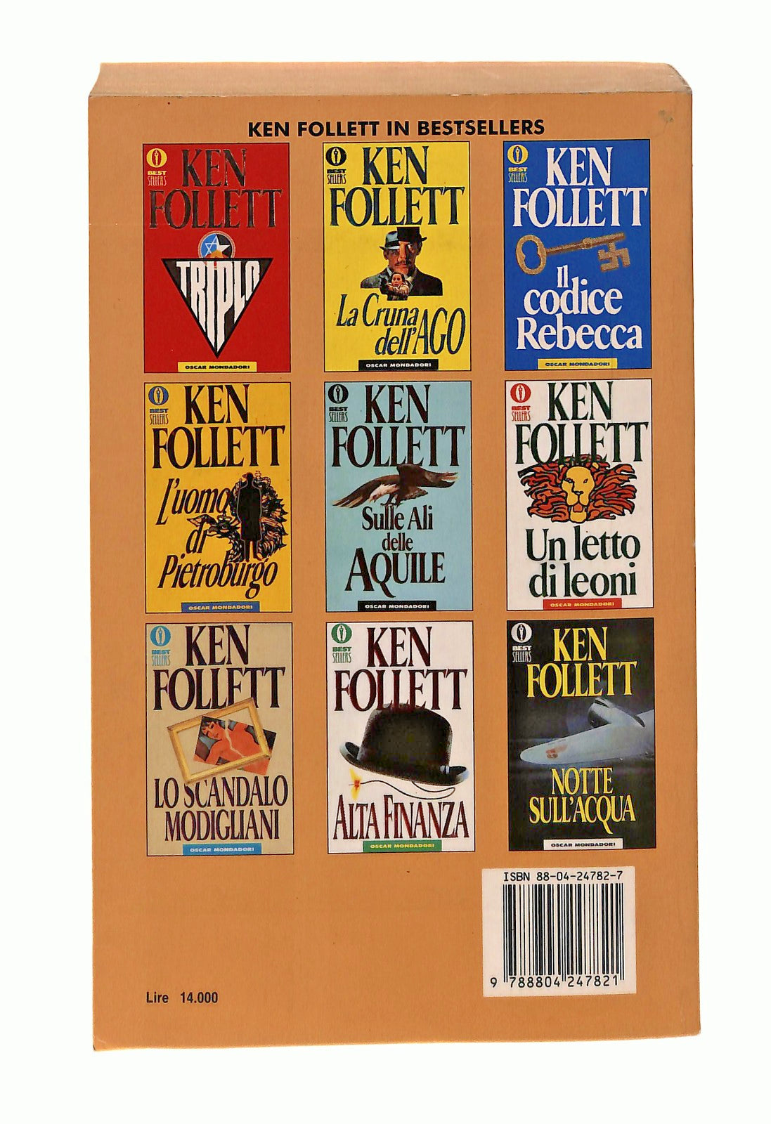 EBOND L Uomo Di Pietroburgo Ken Follett Mondadori Libro LI048004