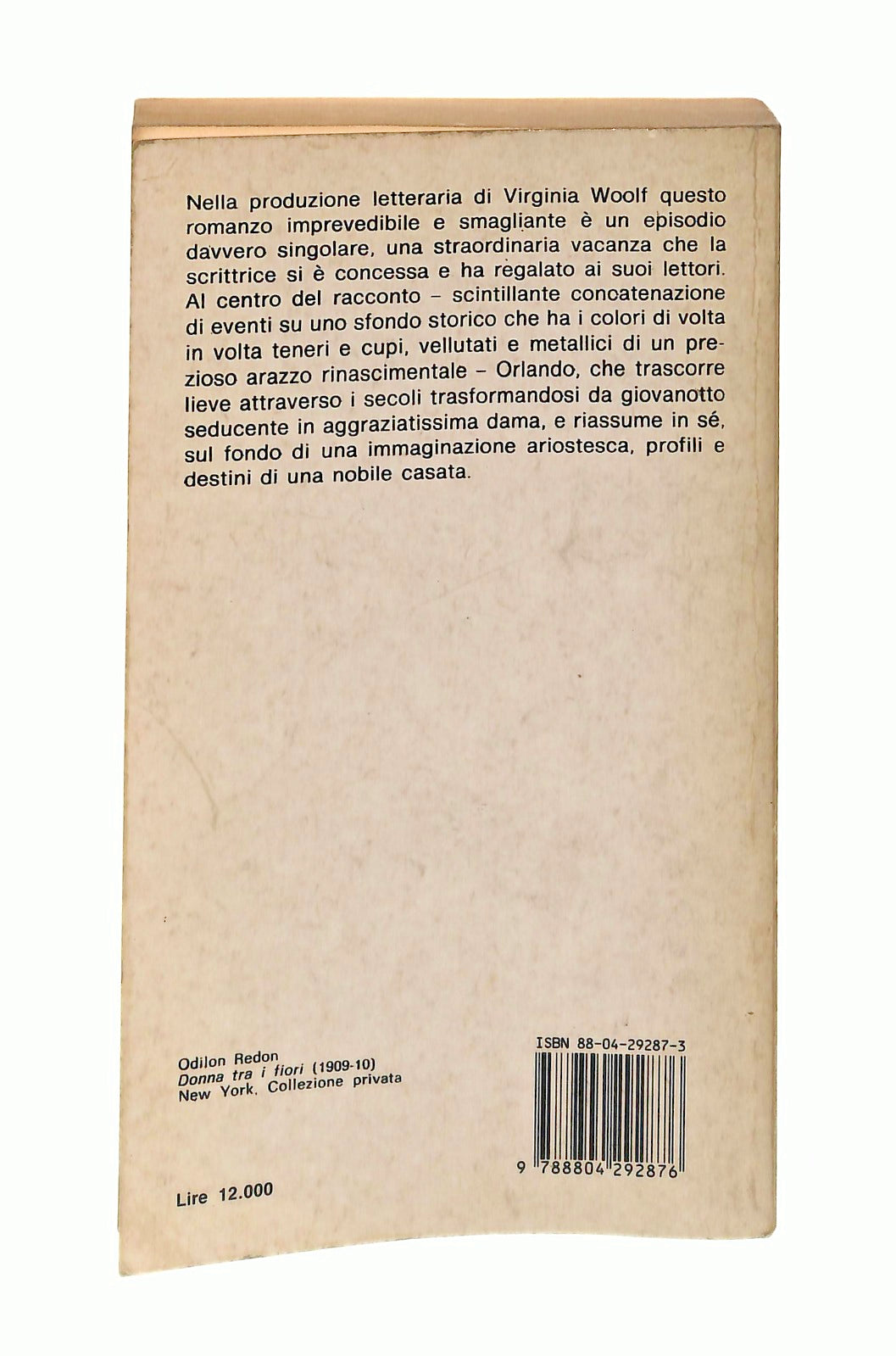 EBOND Orlando Virginia Woolf Mondadori 1994 Libro LI048060