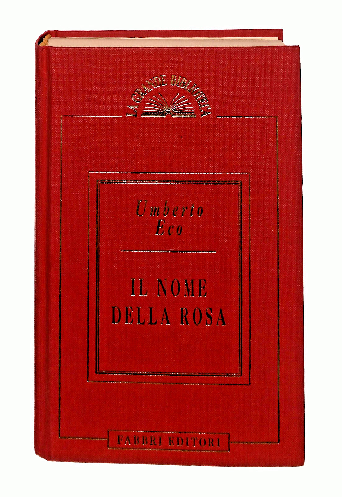 EBOND Il Nome Della Rosa Umberto Eco Fabbri 1993 Libro LI048101