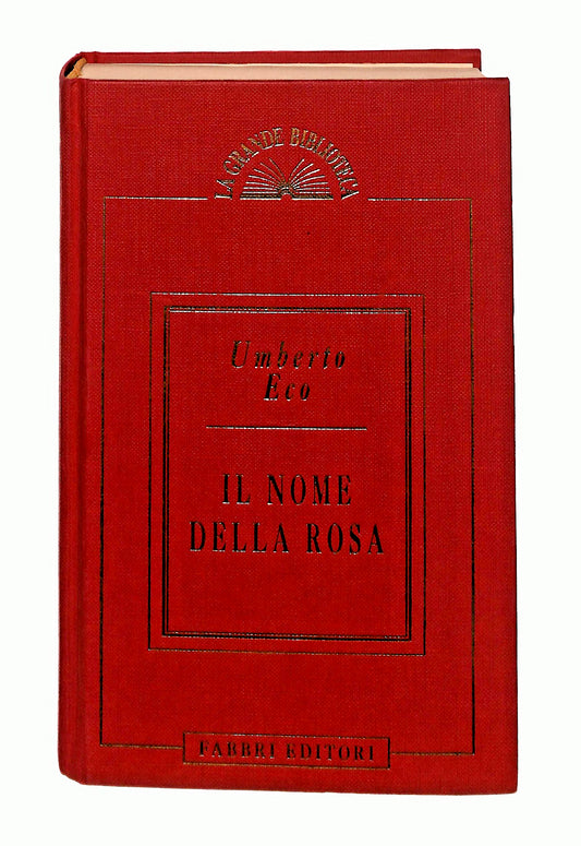 EBOND Il Nome Della Rosa Umberto Eco Fabbri 1993 Libro LI048101