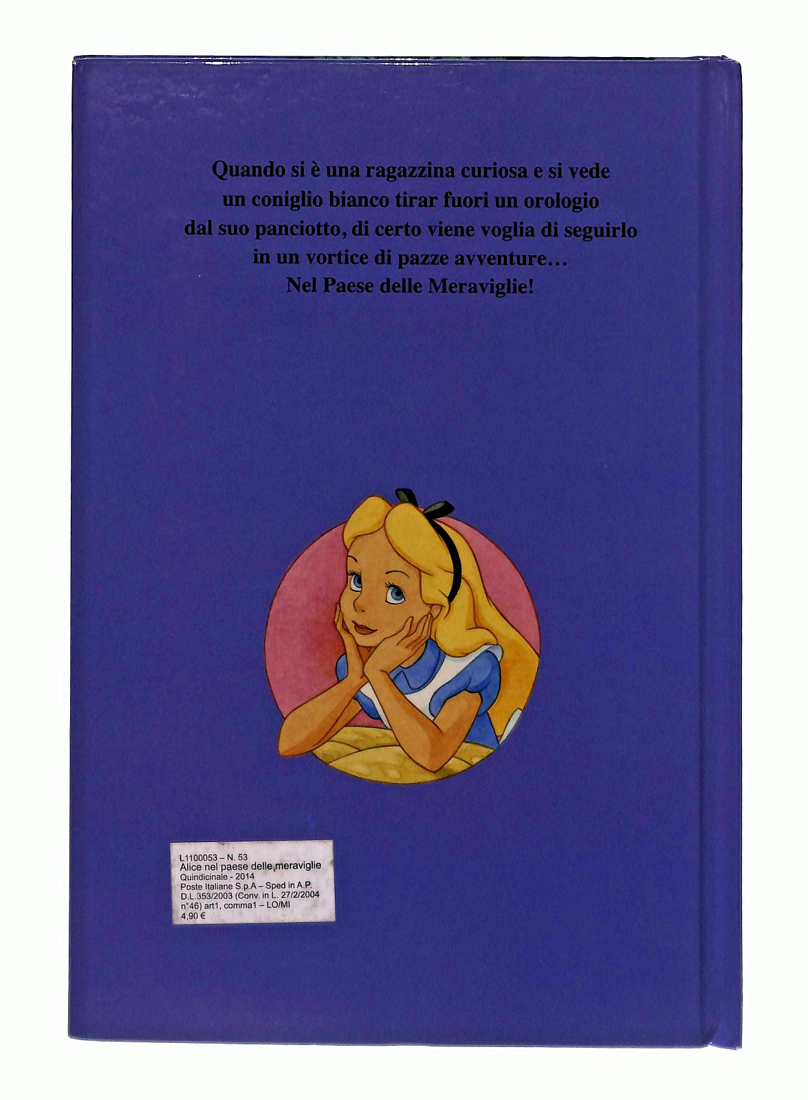 EBOND Alice Nel Paese Delle Meraviglie Disney Hachette Libro LI048133