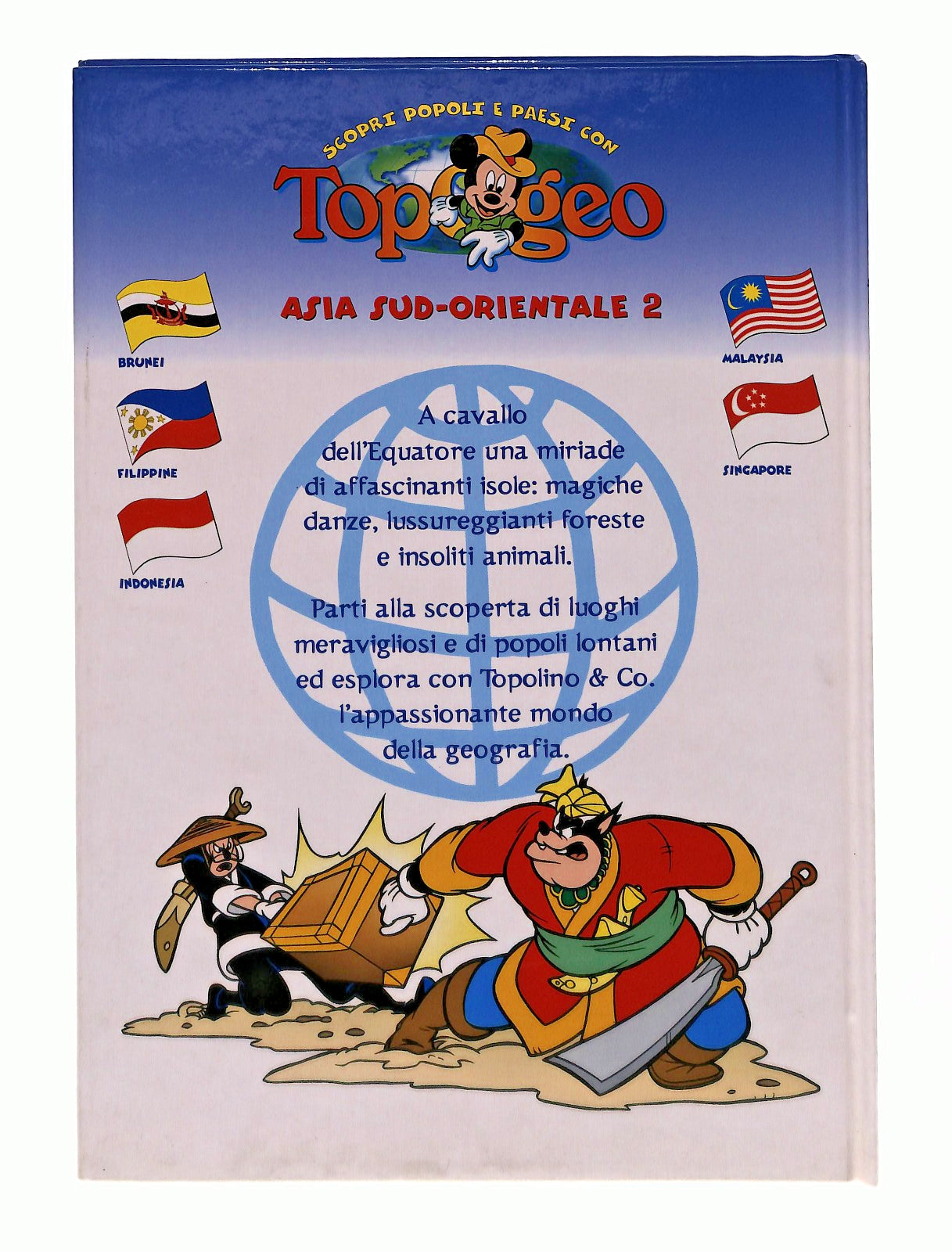 EBOND Topogeo 49 Asia Sud Orientale 2 Disney Deagostini Junior Libro LI048138