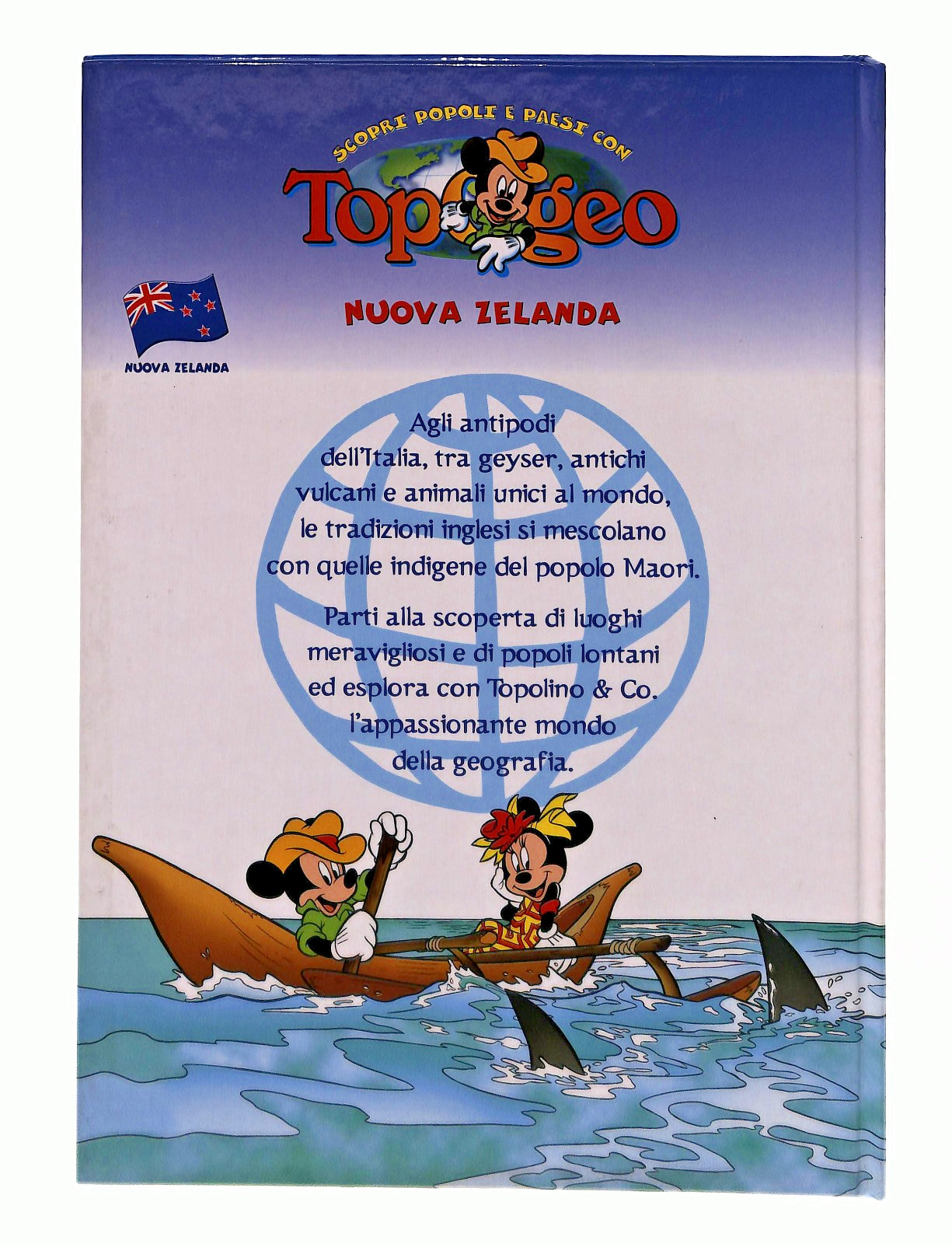 EBOND Topogeo 51 Nuova Zelanda Disney Deagostini Junior Libro LI048142