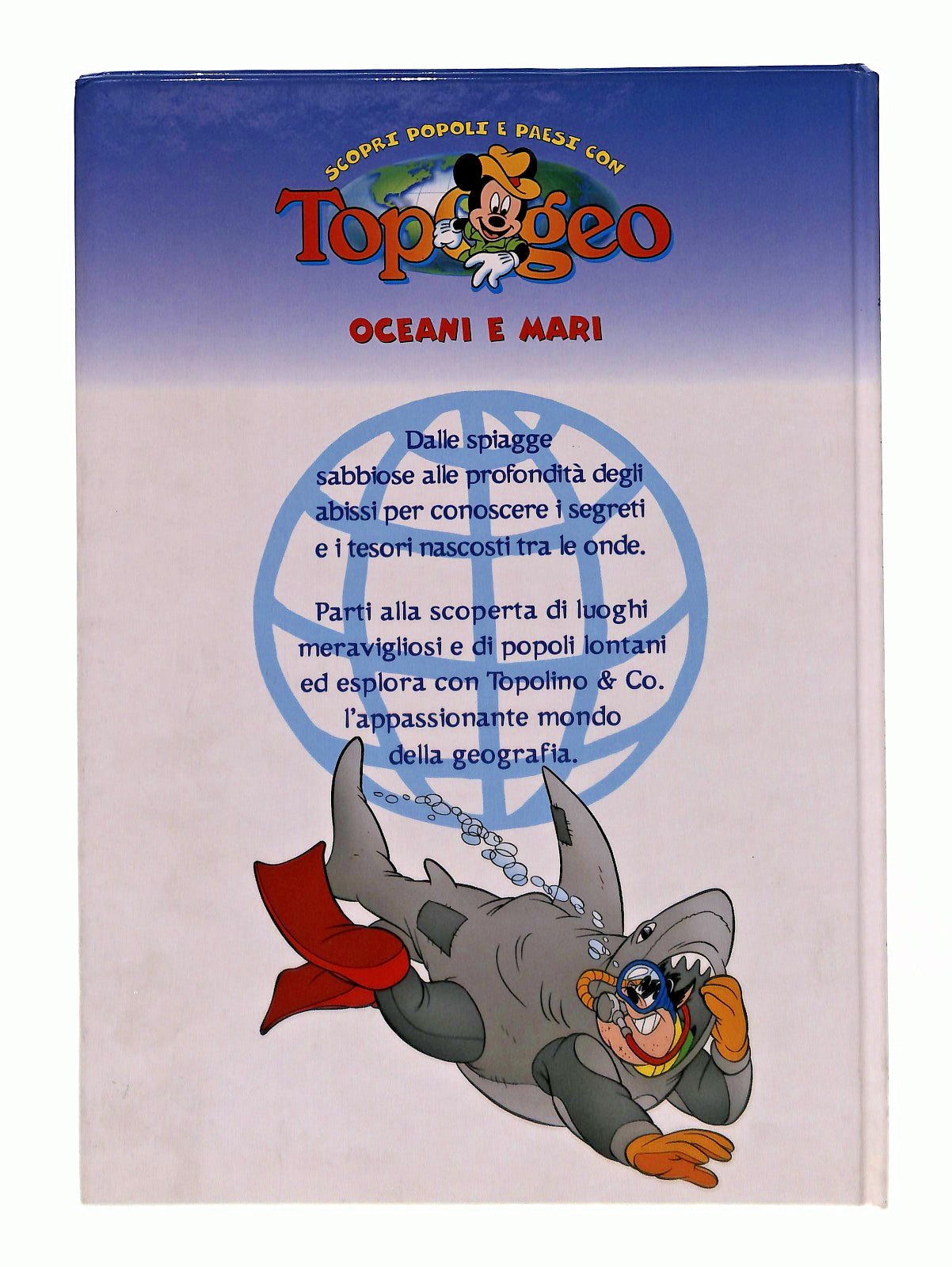 EBOND Topogeo 54 Oceani e Mari Disney Deagostini Junior Libro LI048143