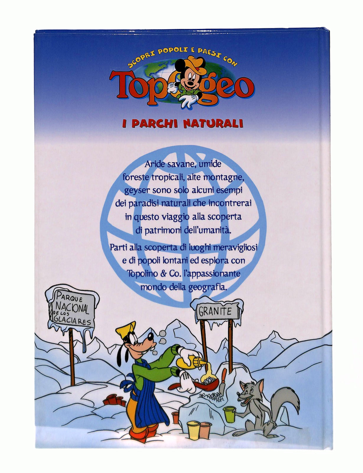 EBOND Topogeo 58 I Parchi Naturali Disney Deagostini Junior Libro LI048153
