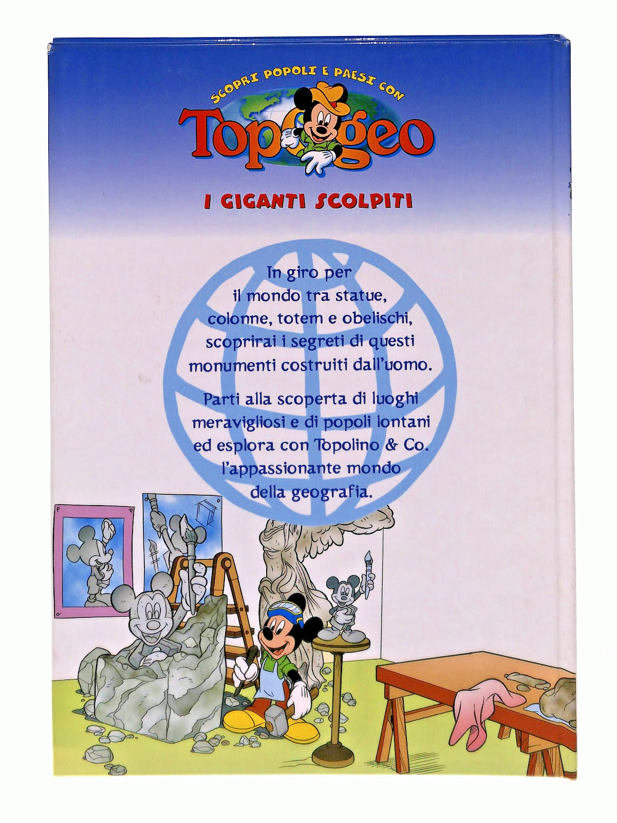 EBOND Topogeo 57 I Giganti Scolpiti Disney Deagostini Junior Libro LI048154