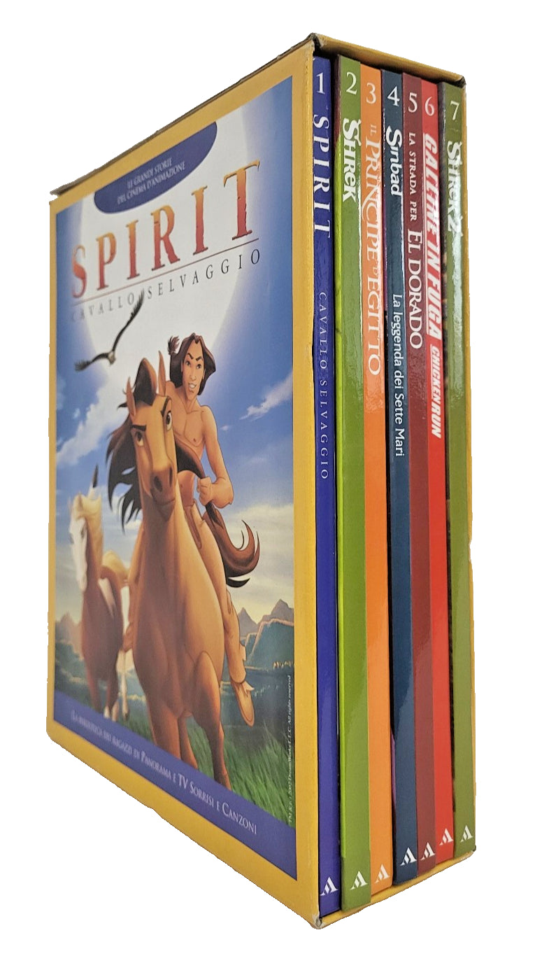 EBOND Le Grandi Storie Del Cinema d Animazione Editoriale 7 Vol Libro LI048306