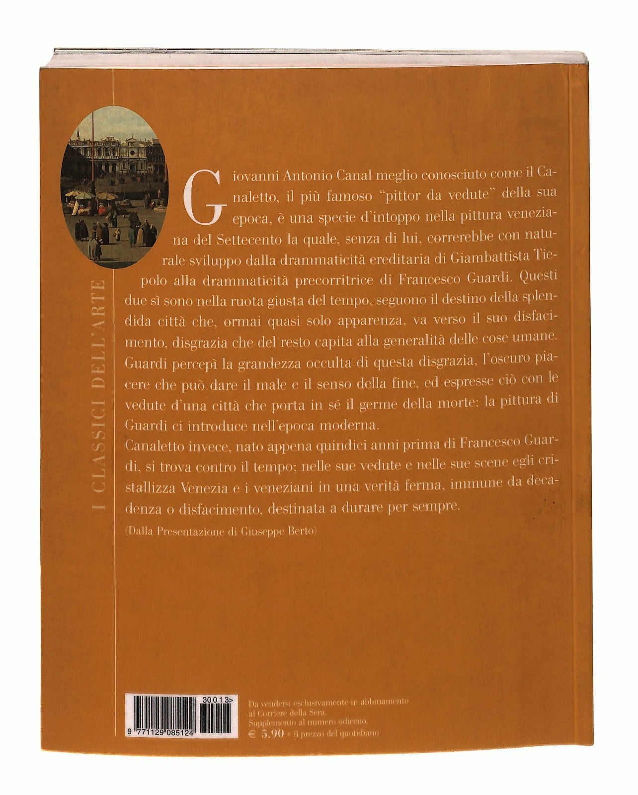 EBOND Canaletto Rizzoli Skira Corriere Della Sera Libro LI048355