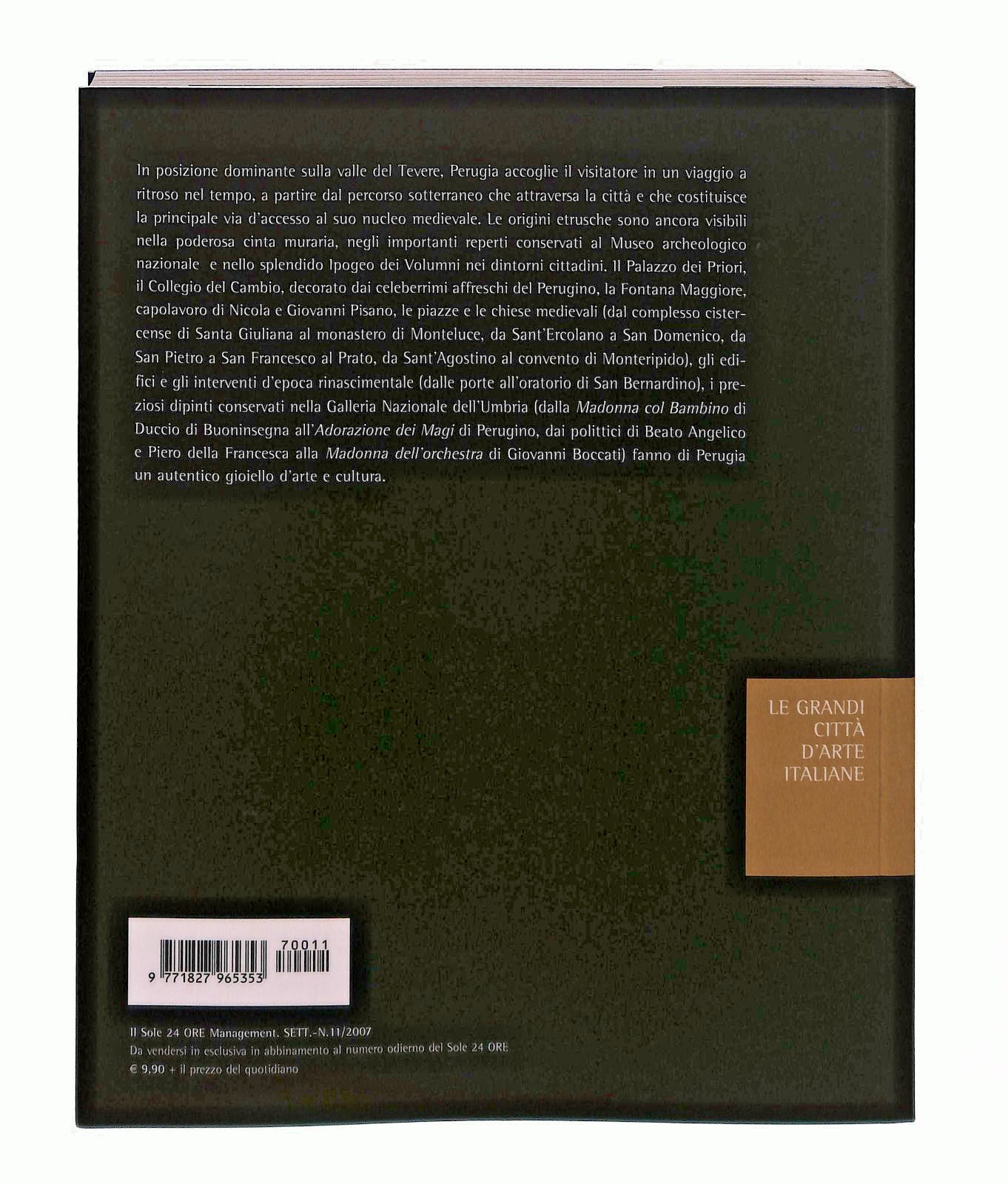 EBOND Perugia Grandi Citta d Arte Italiane Il Sole Electa ConLibro LI048365