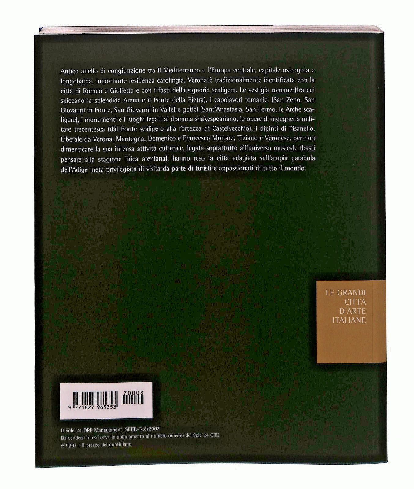 EBOND Verona Grandi Citta d Arte Italiane Il Sole Electa ConLibro LI048373