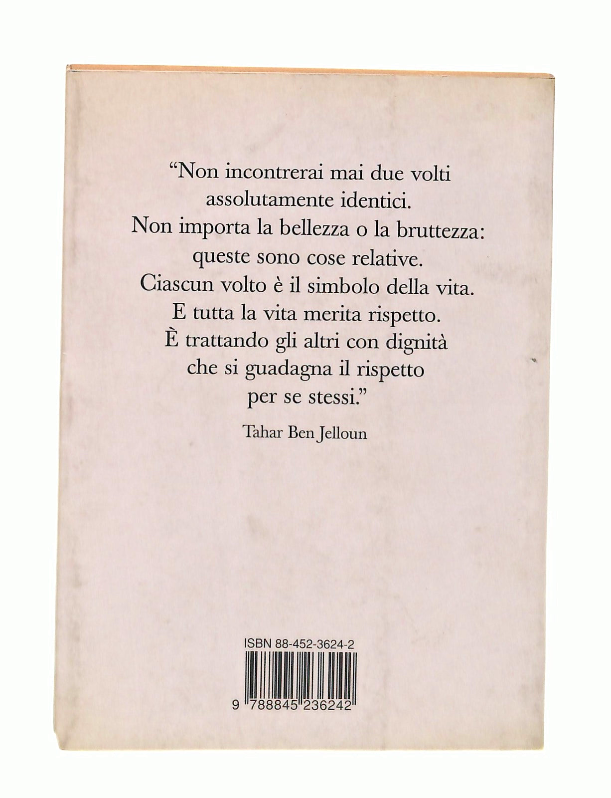 EBOND Il Razzismo Spiegato a Mia Figlia Jelloun Bompiani Libretto Libro LI048389