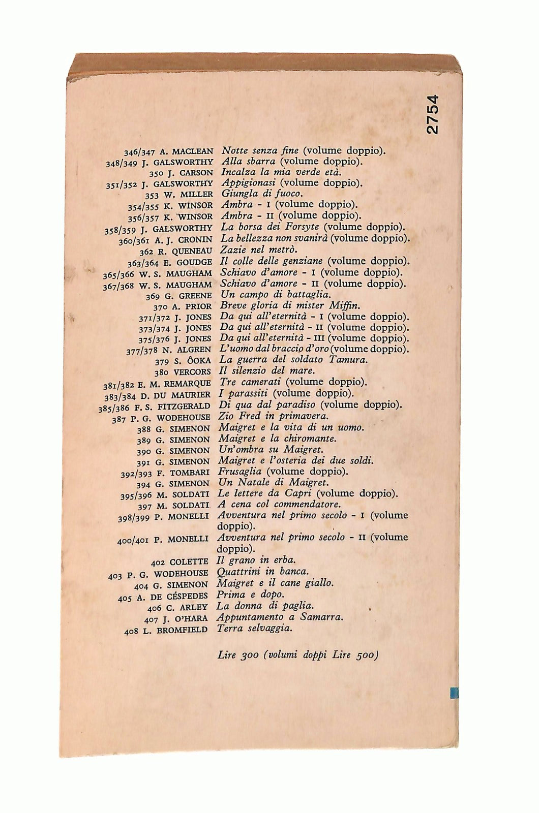 EBOND Oltre Il Fiume Vol Ii John Galsworthy Mondadori 1964 Libro LI048396