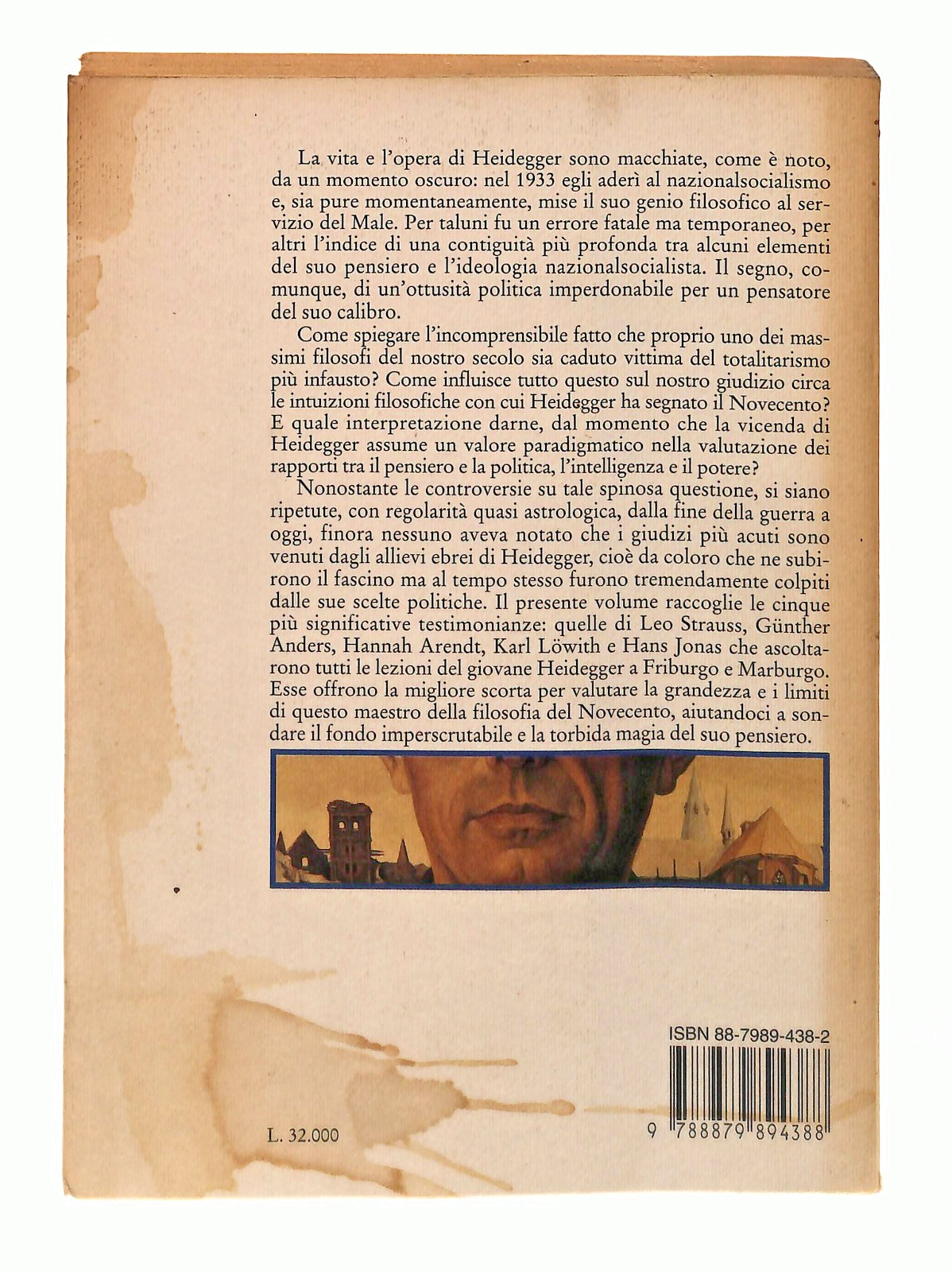 EBOND Su Heidegger Anders Arendt Jonas Lowith Strauss Donzelli Libro LI048460