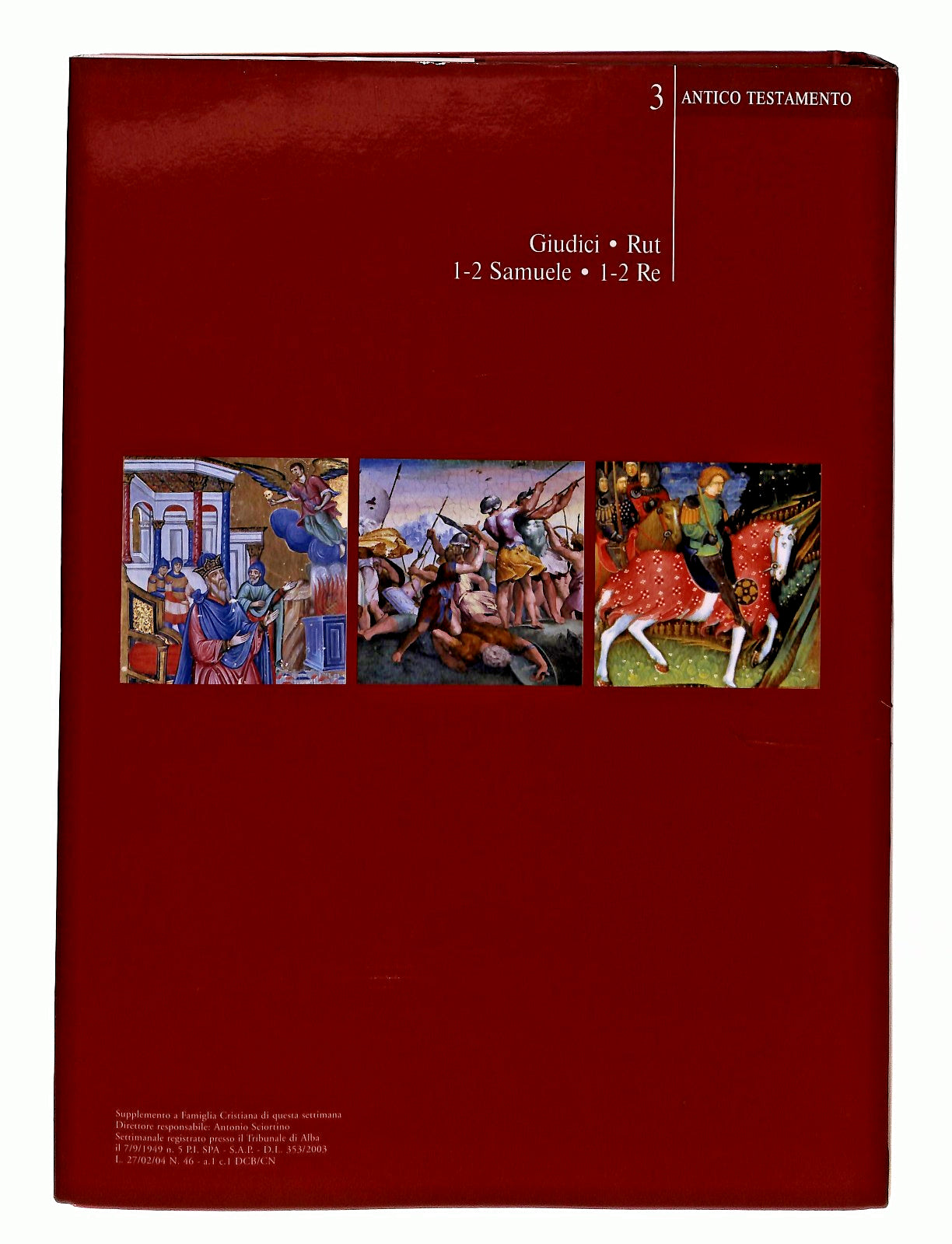 EBOND Giudici Rut 1 2 Samuele 1 2 Re Nuova Bibbia Famiglia Vo 3 Libro LI048479