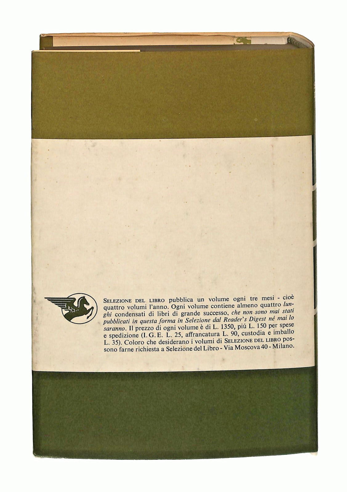 EBOND Selezione Del1963 Sette Giorni a Maggio America Libro LI048501