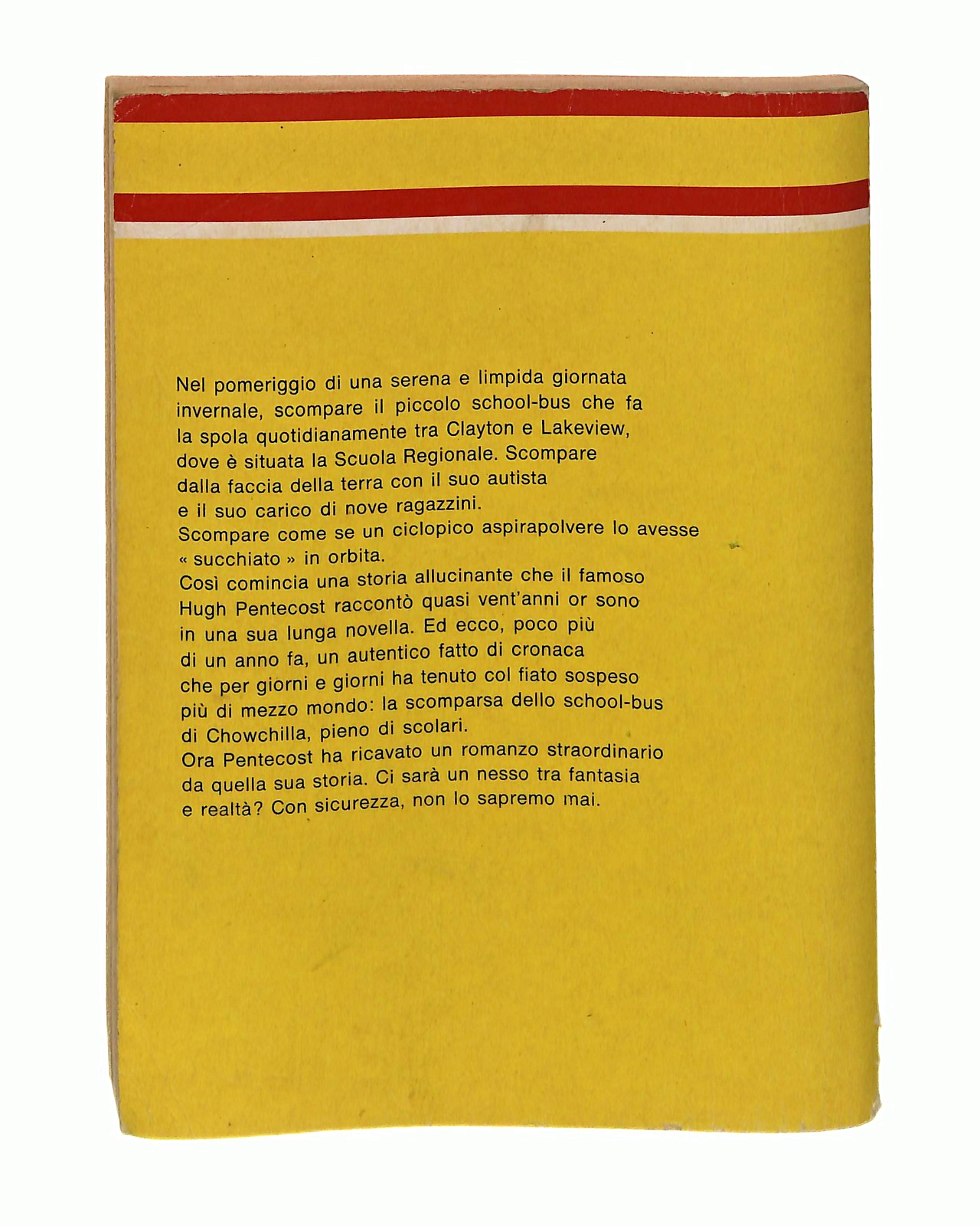 EBOND Uno Schoolbus Tutto Giallo Pentecost Il Giallo Mondadori Libro LI048656