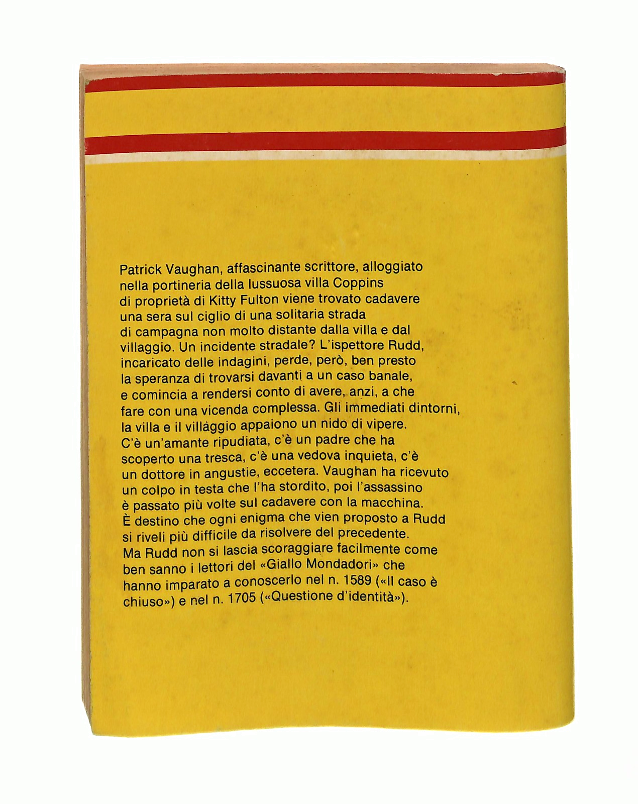 EBOND Anatomia Di Un Villaggio Thomson Il Giallo Mondadori 1982 Libro LI048660