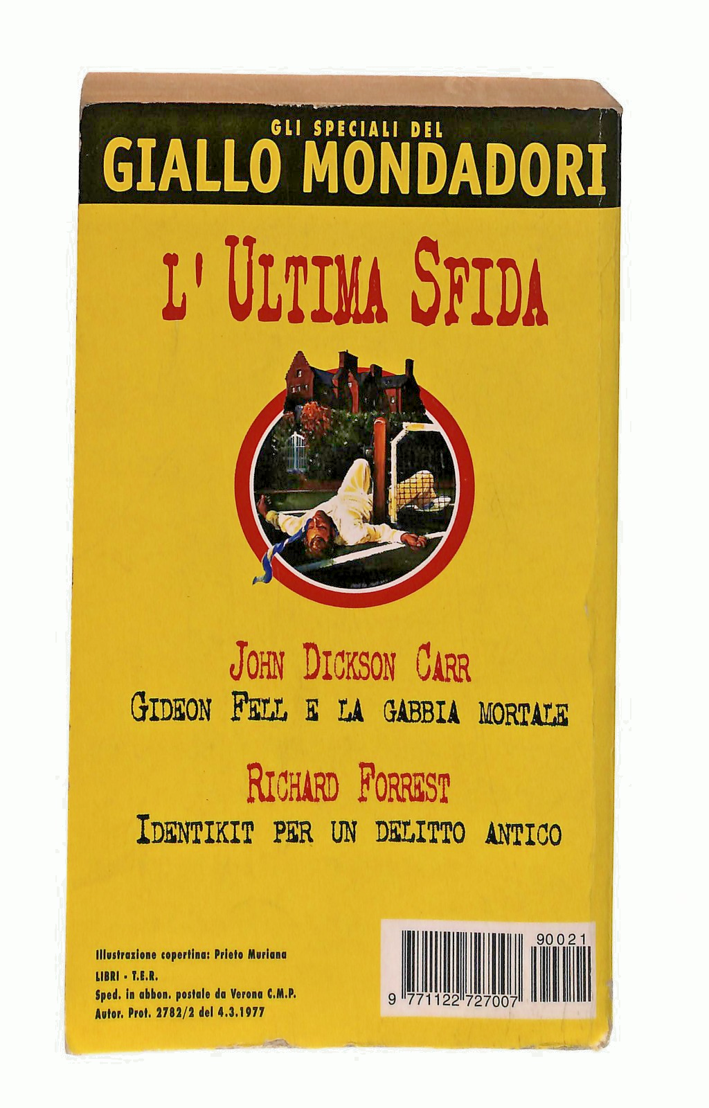 EBOND L Ultima Sfida Carr Forrest Speciali Giallo Mondadori 1999 Libro LI048678