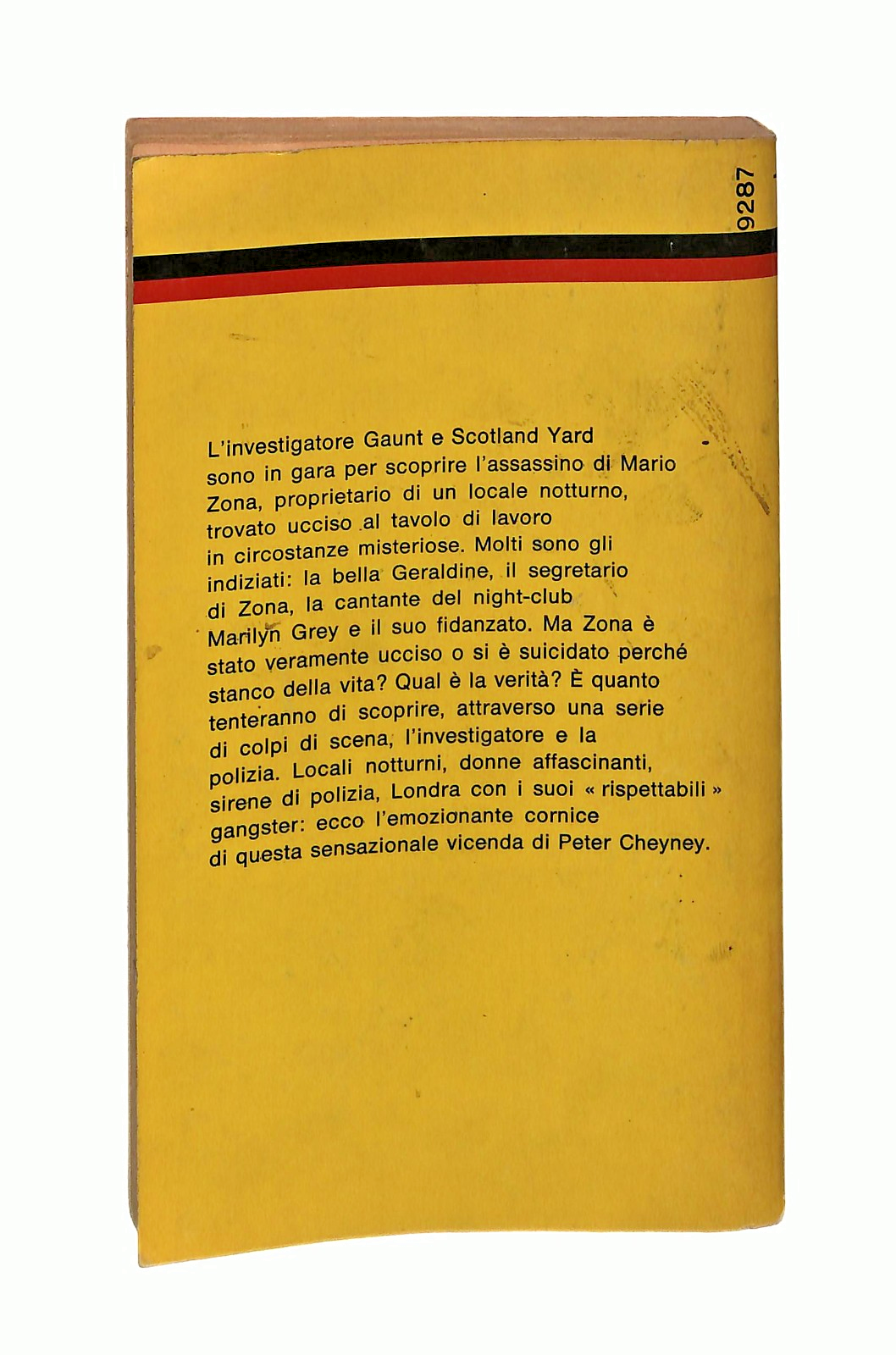 EBOND Morte a Sorpresa Cheyney Classici Giallo Mondadori 1971 Libro LI048681