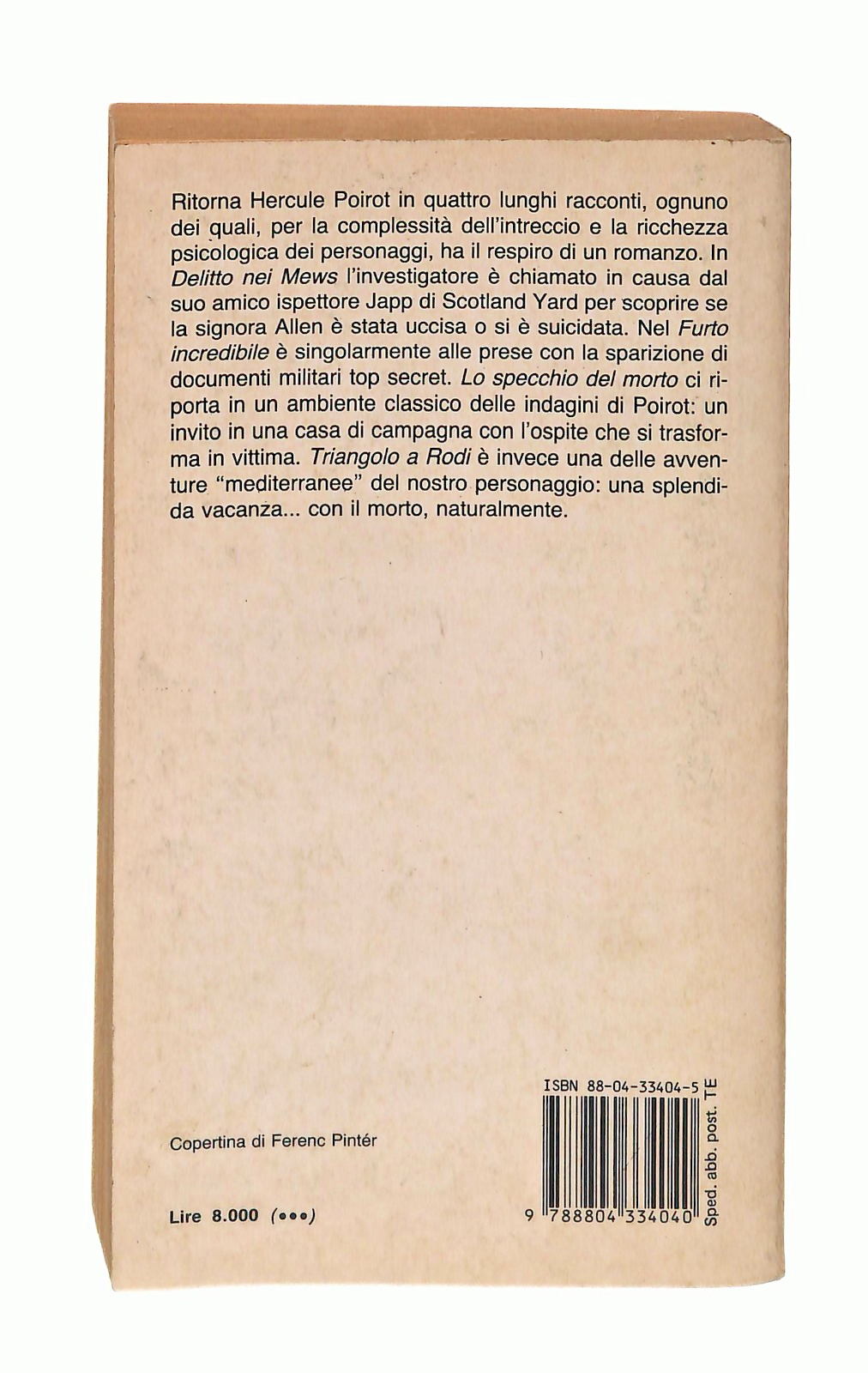 EBOND Quattro Casi Per Hercule Poirot Agatha Christie Mondadori Libro LI048694