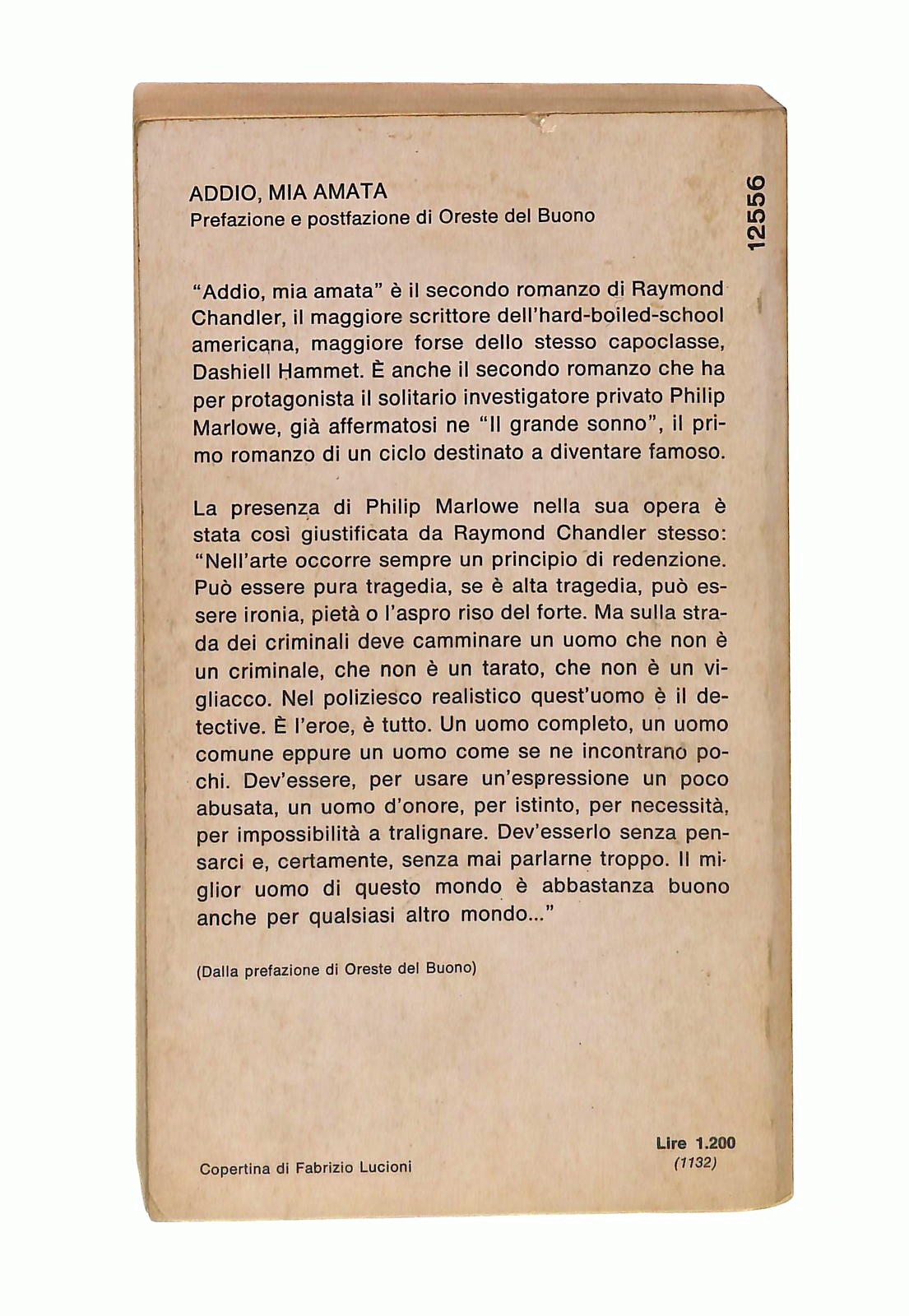 EBOND Addio Mia Amata R Chandler Oscar Giallo Mondadori 1975 Libro LI048710