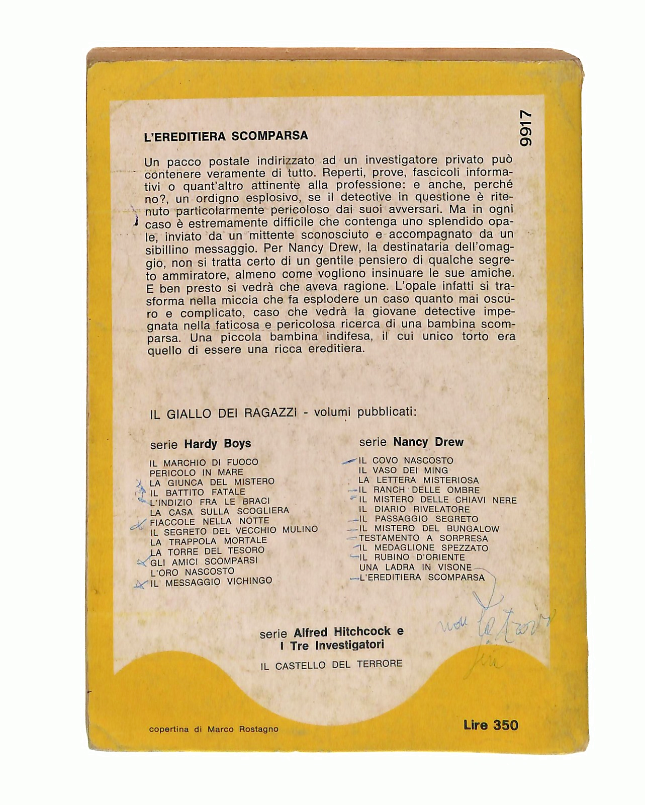 EBOND L Ereditiera Scomparsa C Keene Giallo Ragazzi Mondadori Libro LI048746