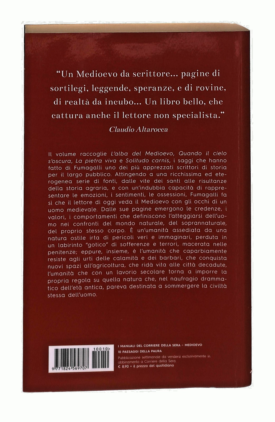 EBOND Paesaggi Della Paura V Fumagalli Medioevo Corriere Libro LI048750