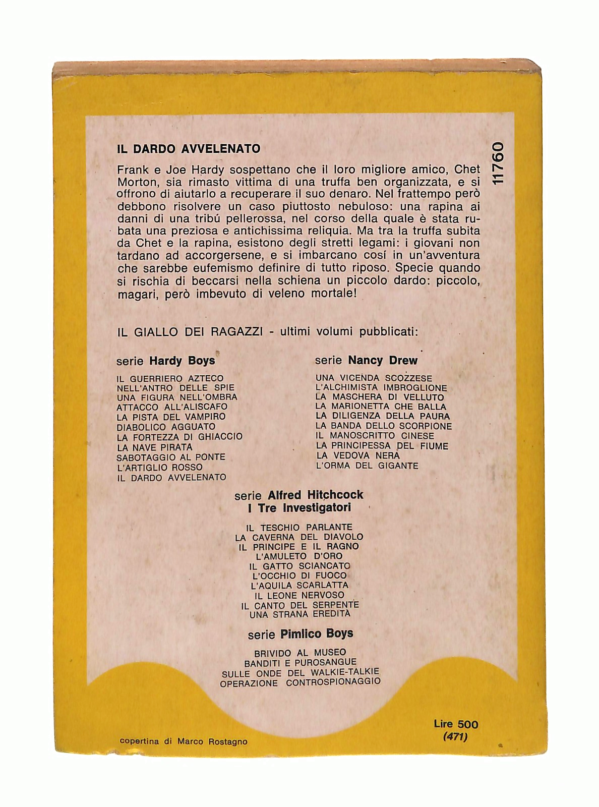 EBOND Il Dardo Avvelenato F W Dixon Giallo Ragazzi Mondadori Libro LI048753