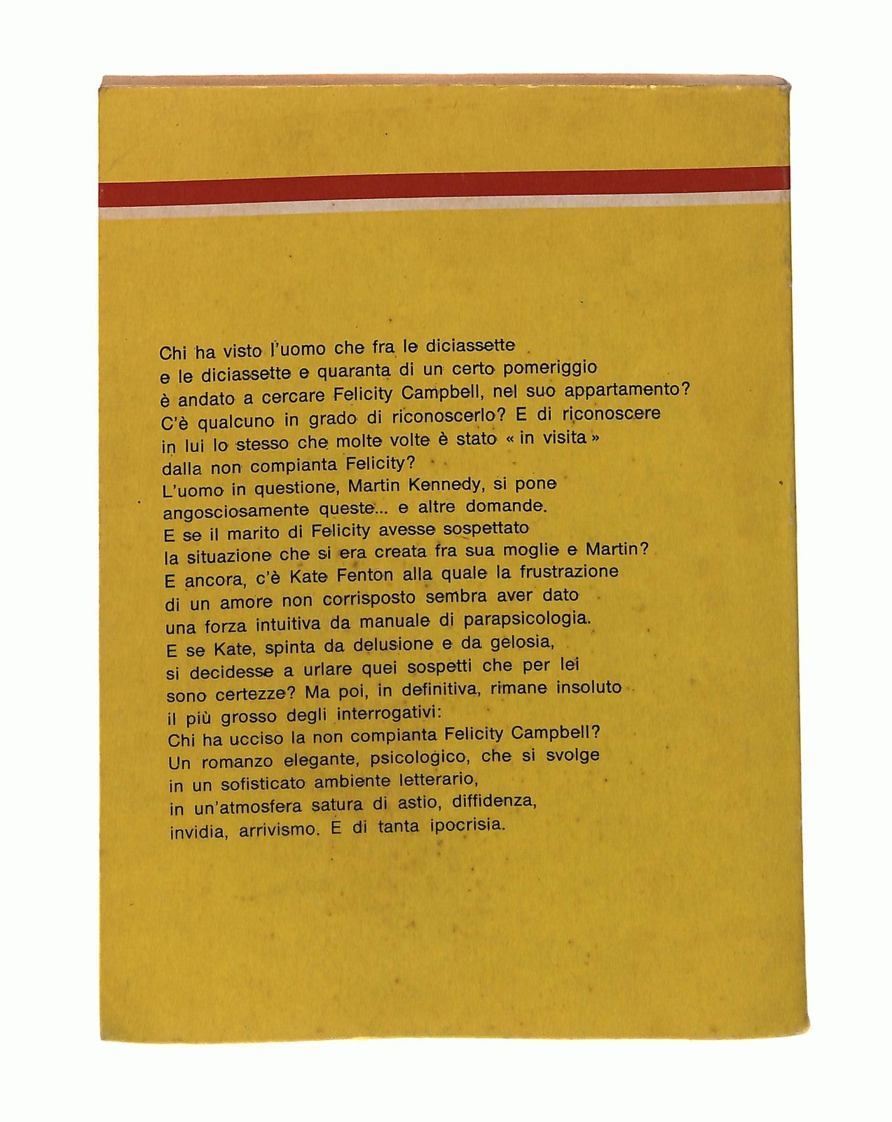 EBOND La Non Compianta Felicity Campbell Carmichael Mondadori Libro LI048784