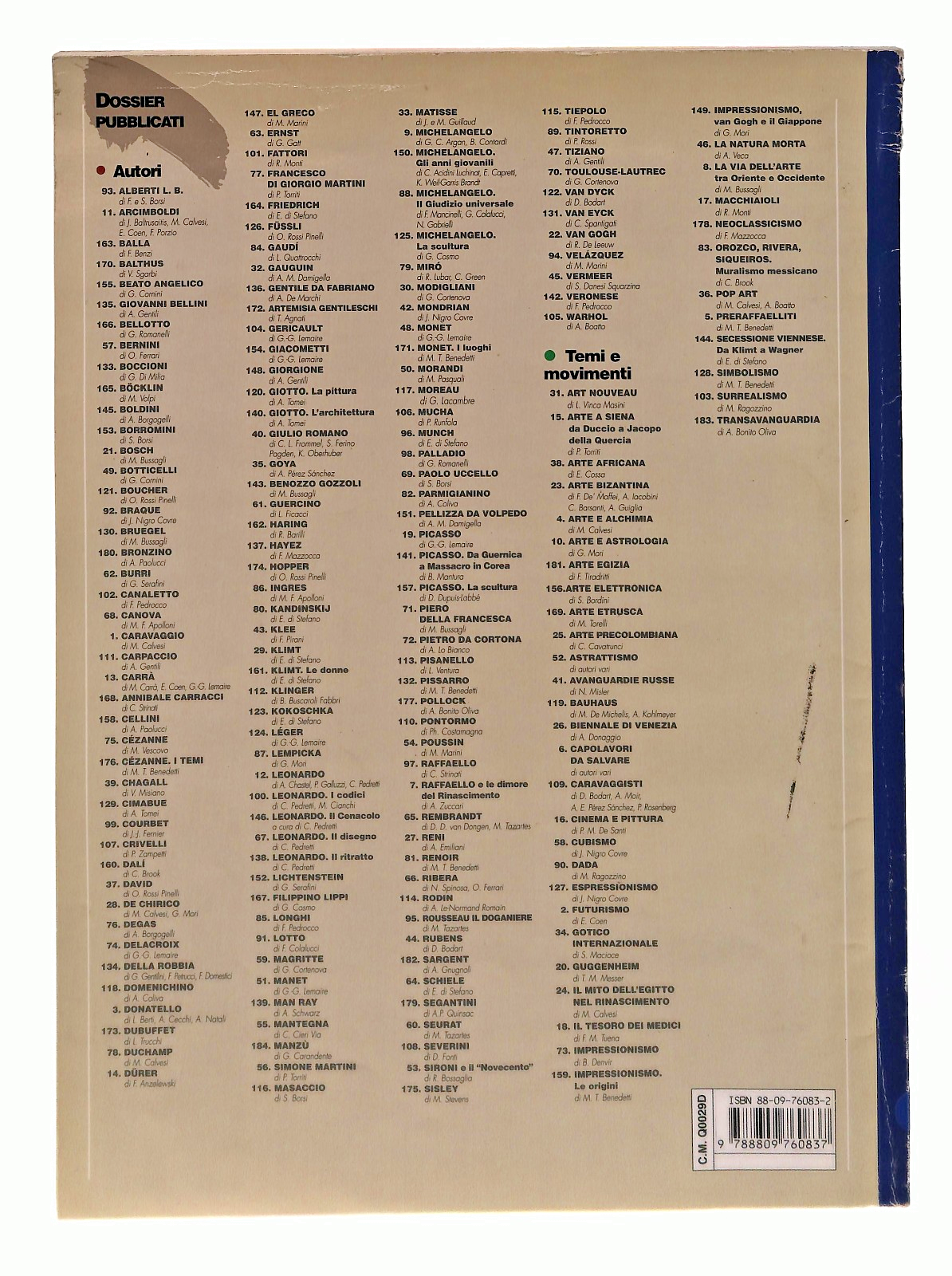 EBOND Klimt Eva Di Stefano Art Dossier Giunti Libro LI048843