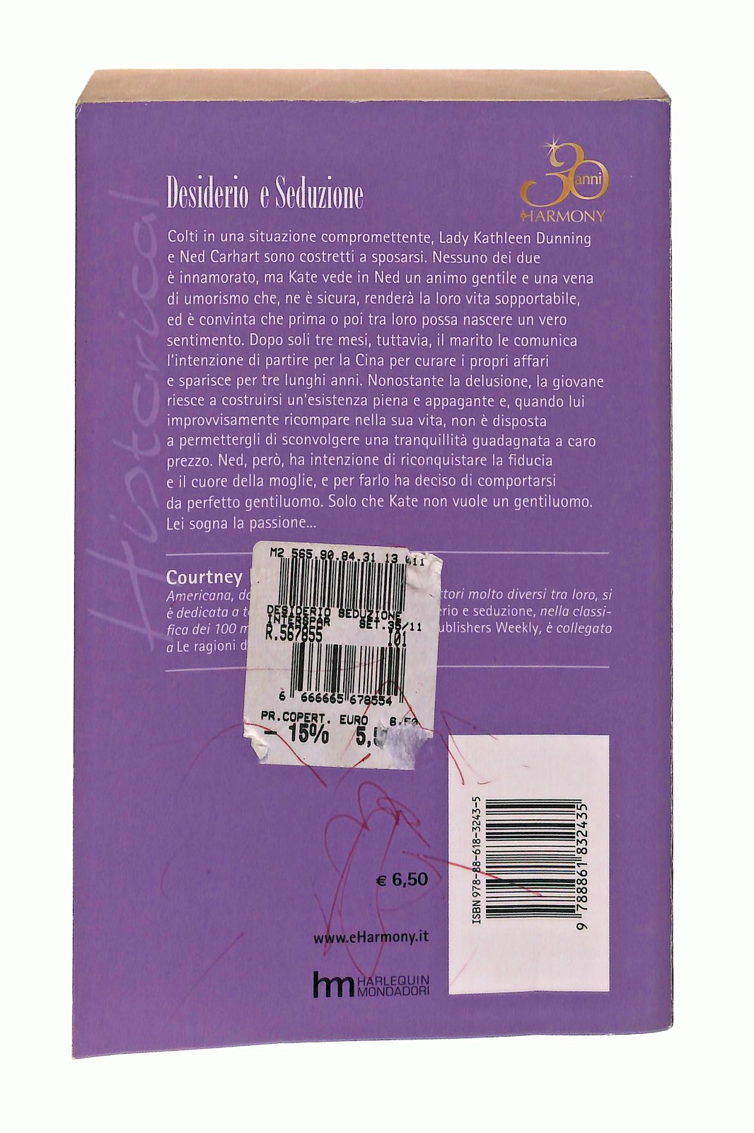EBOND Desiderio e Seduzione C Milan Harmony Harlequin Mondadori Libro LI048881
