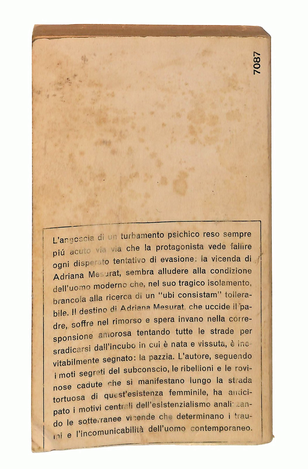 EBOND Adriana Mesurat Julien Green Mondadori 1967 Libro LI048893