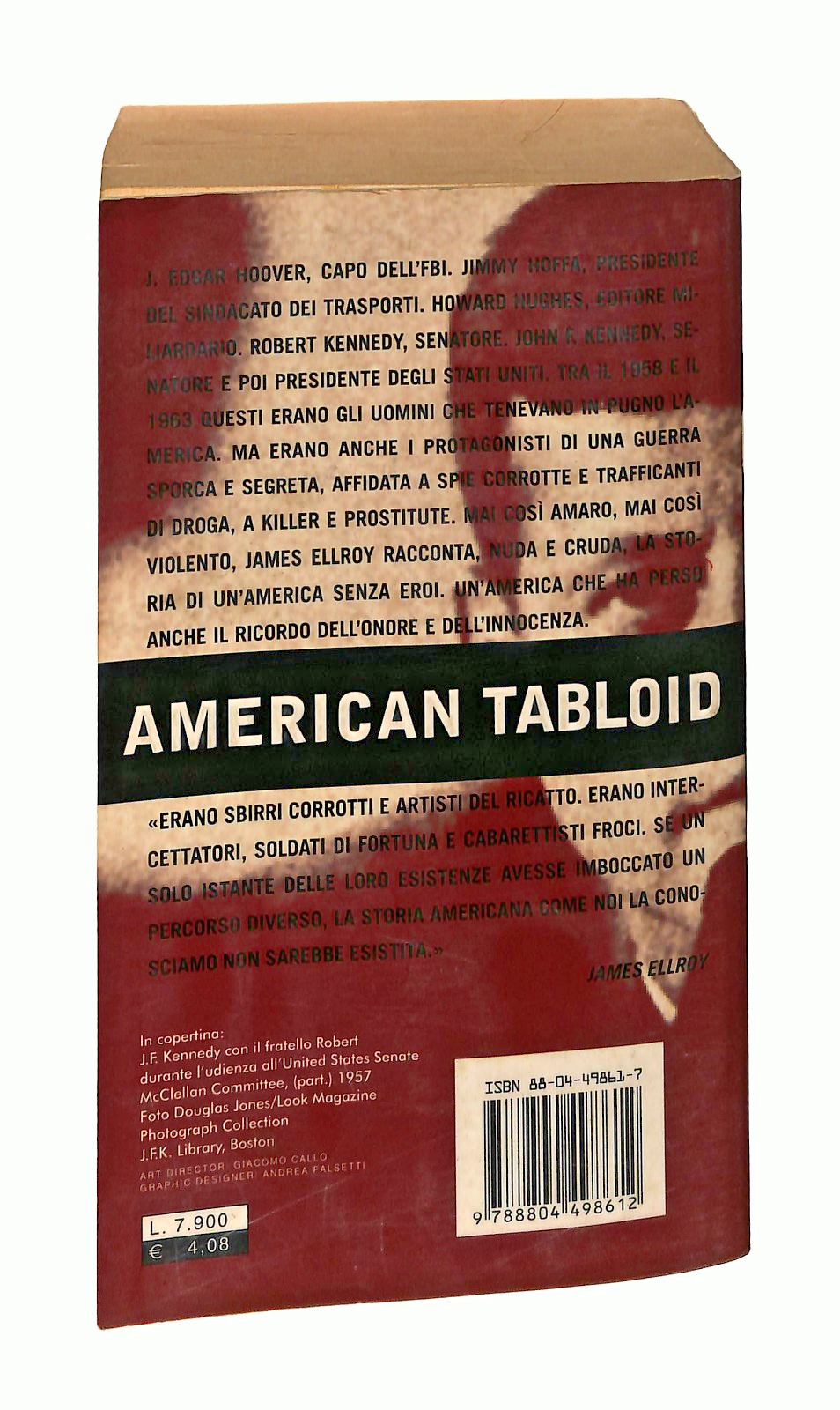EBOND American Tabloid James Ellroy Mondadori I Miti Libro LI049026