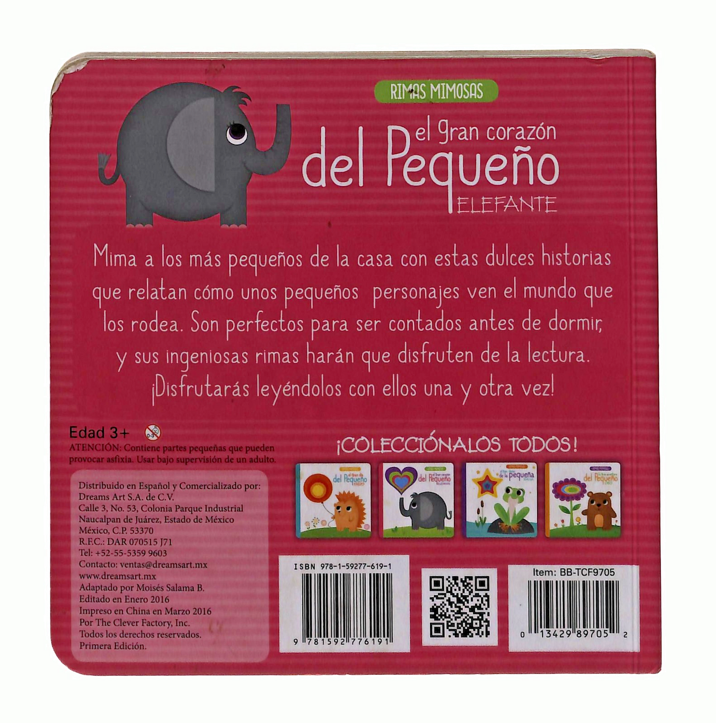 EBOND El Gran Corazon Del Pequeno Elefante In Lingua Spagnola Libro LI049033