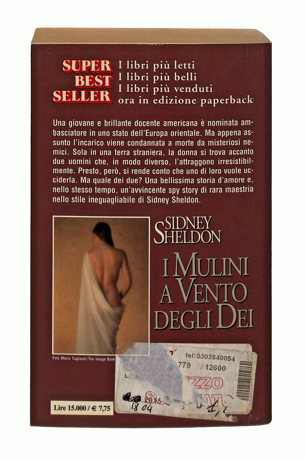 EBOND I Mulini a Vento Degli Dei S Sheldon Sperling 2000 Libro LI049036