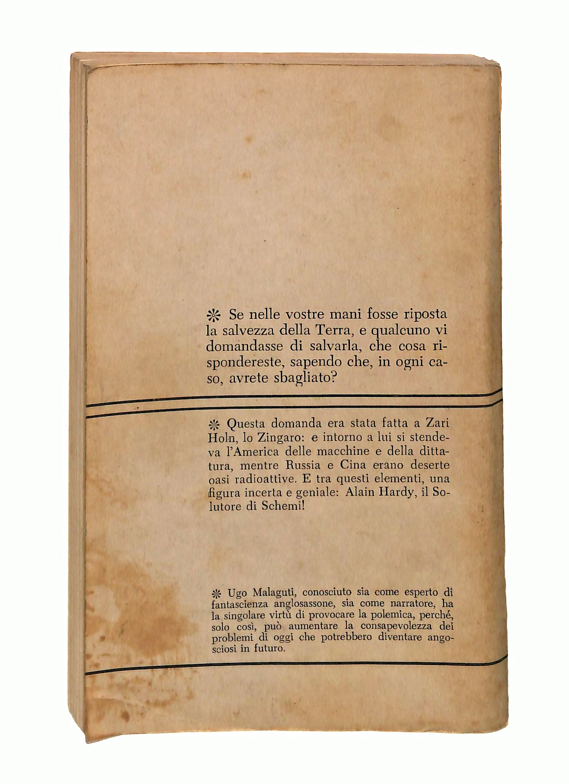 EBOND La Ballata Di Alain Hardy Ugo Malaguti Galassia 1968 Libro LI049091