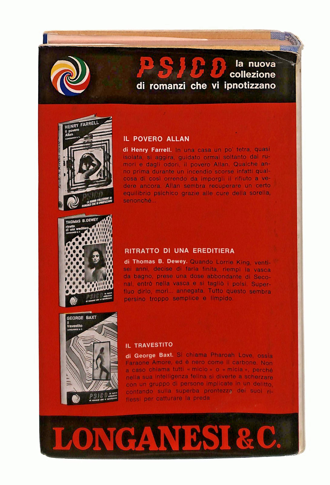 EBOND Gli Assasini Cortesi G Household Psico Longanesi & C 1968 Libro LI049115