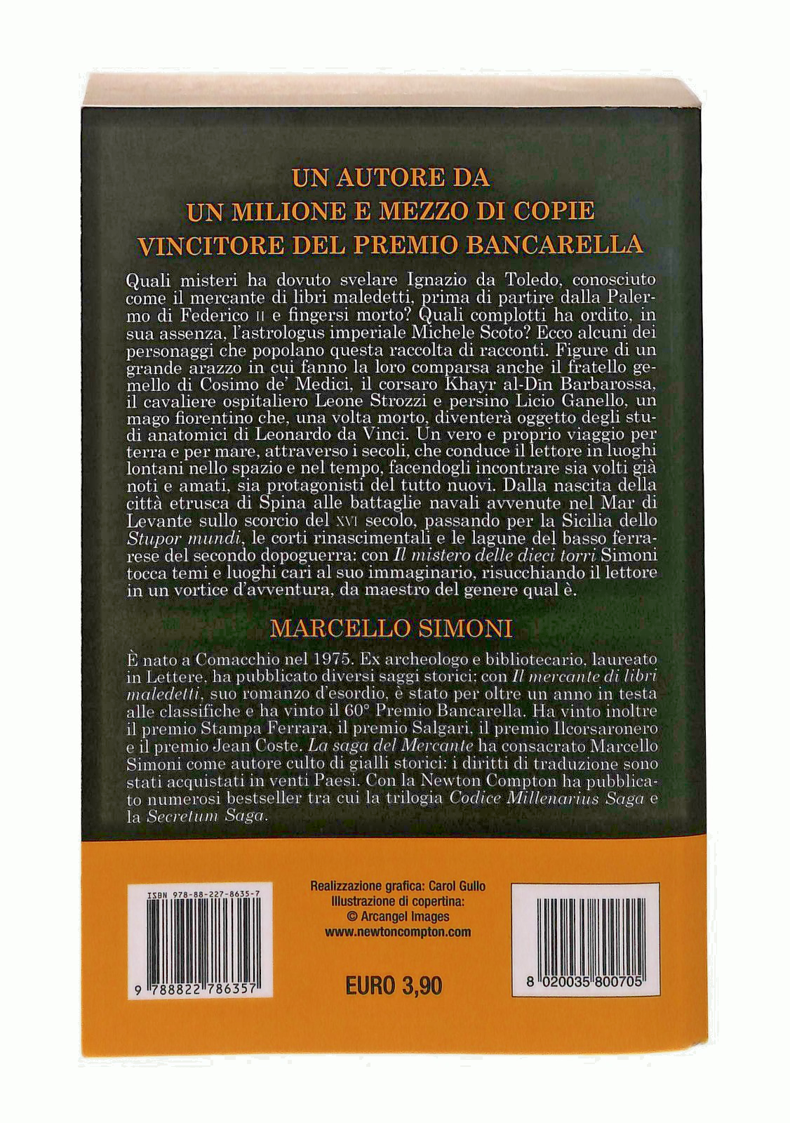 EBOND Il Mistero Delle Dieci Torri Marcello Simoni Newton Libro LI049157
