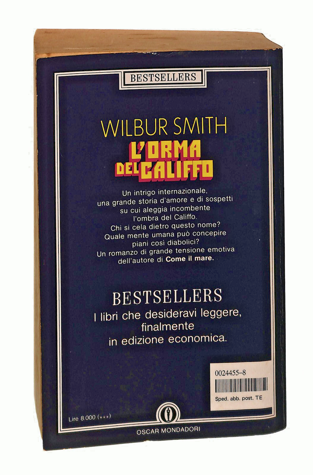 EBOND L Orma Del Califfo Wilbur Smith Mondadori 1987 Libro LI049185