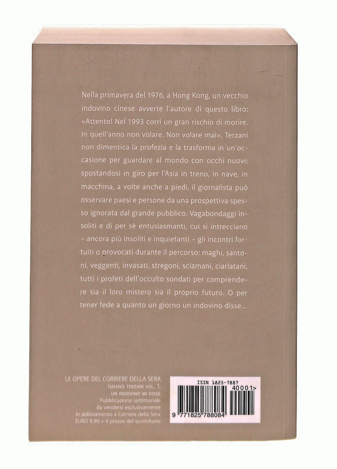 EBOND Un Indovino Mi Disse Tiziano Terzani Corriere Della Sera Libro LI049254
