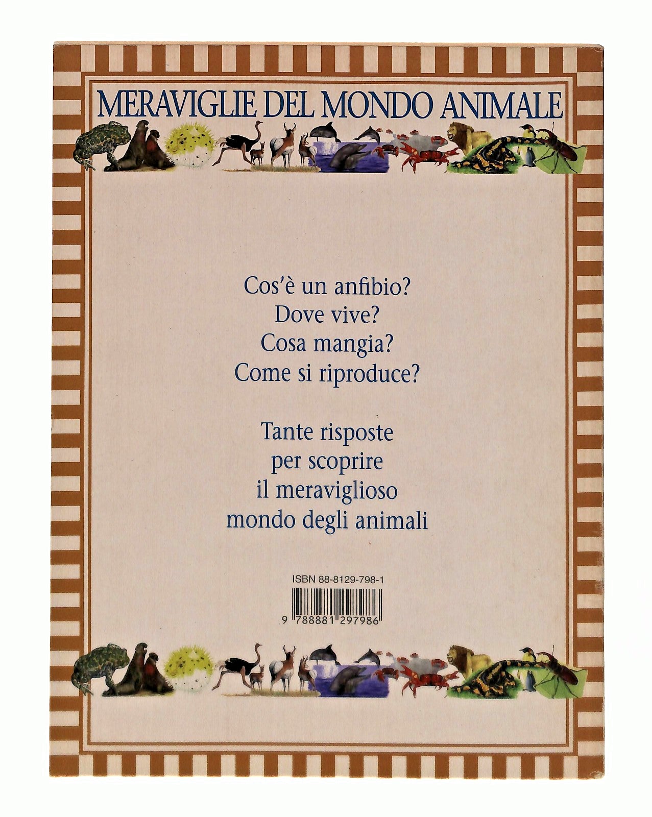EBOND Anfibi Meraviglie Del Mondo Animale Gulliver Opportunity Libro LI049289