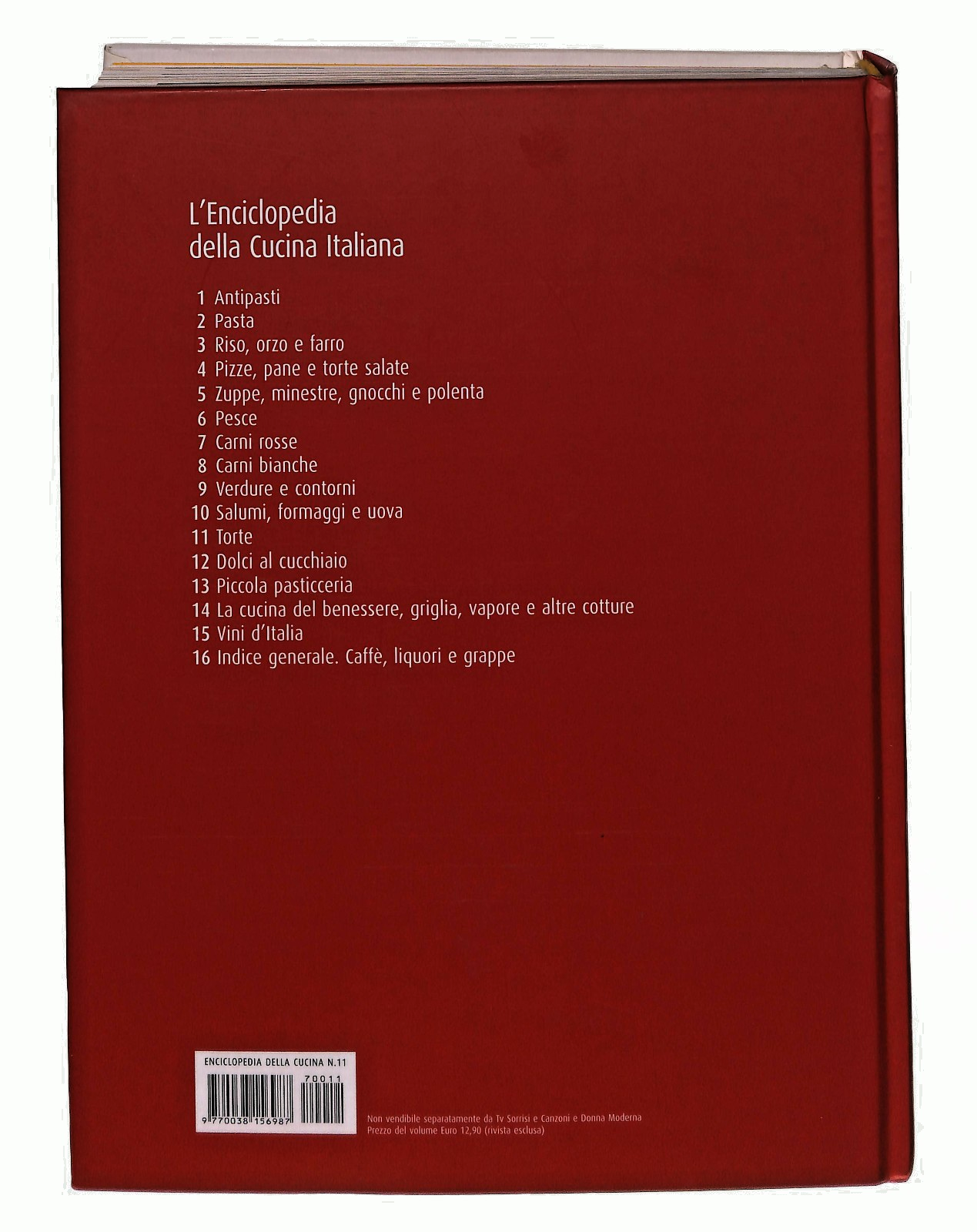 EBOND Torte Enciclopedia Della Cucina Italiana 11 Editoriale Libro LI049306