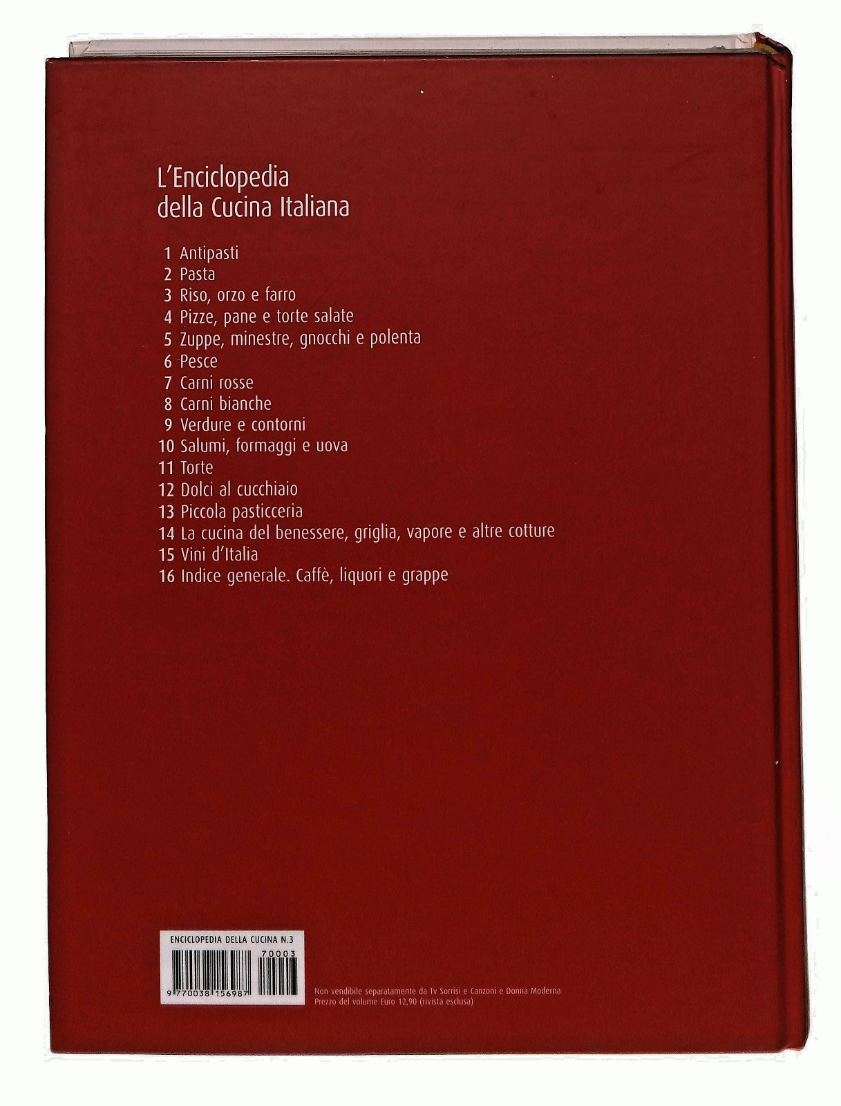 EBOND Riso Orzo e Farro Enciclopedia Cucina Italiana 3 Editoriale Libro LI049326