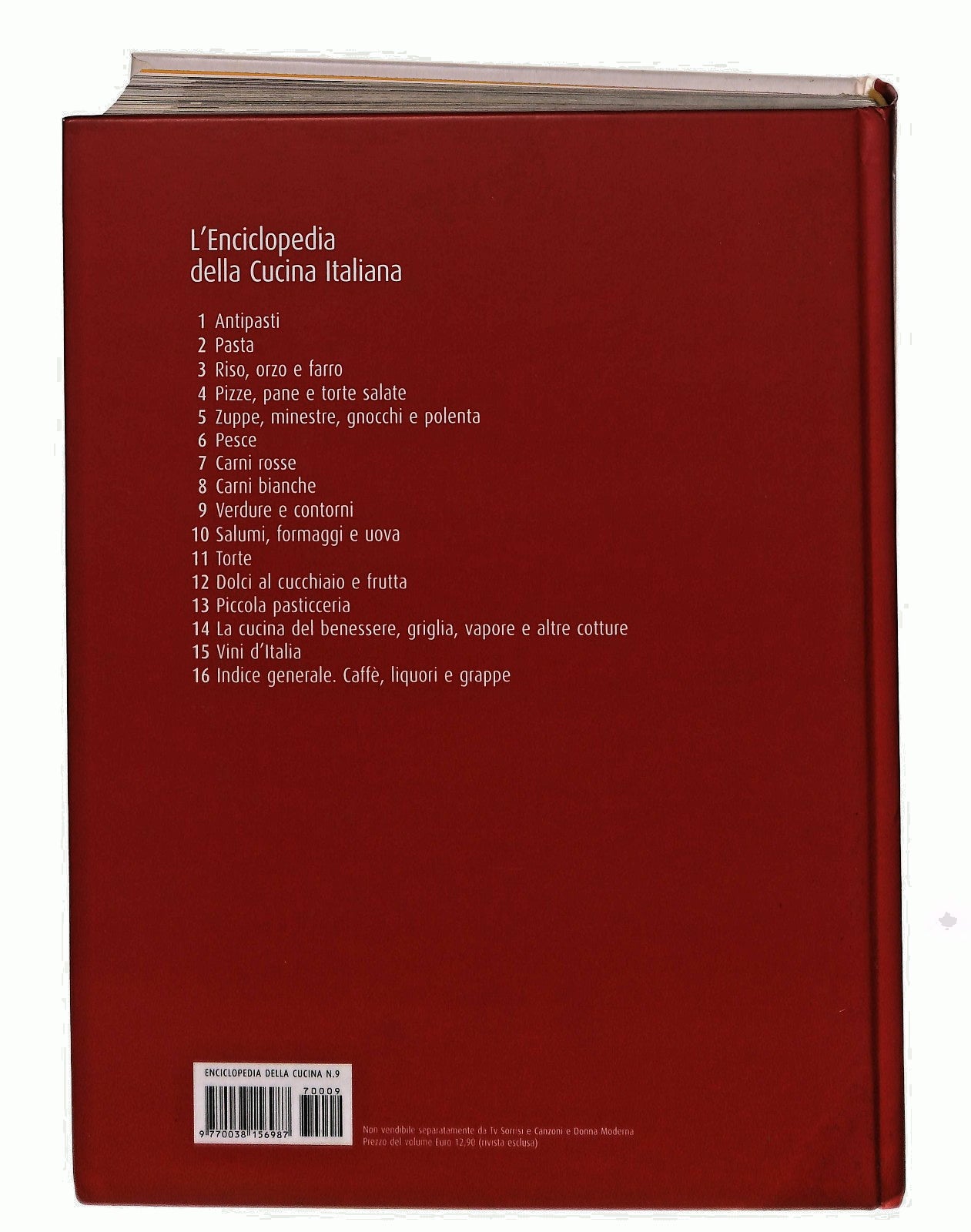 EBOND Verdure Enciclopedia Della Cucina Italiana 9 Editoriale Libro LI049332