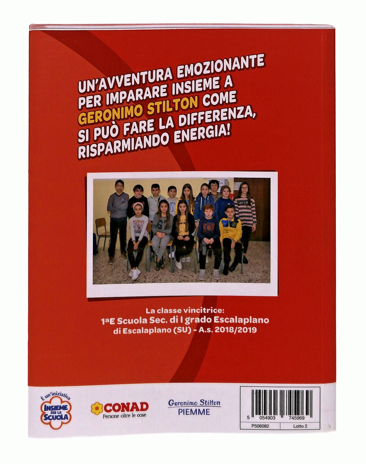 EBOND Ahi Ahi Ahi e Finita l Energia Geronimo Stilton Conad Libro LI049337