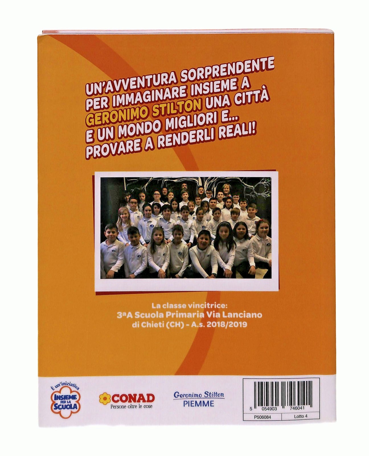 EBOND Missione Inventa La Citta Geronimo Stilton Conad Piemme Libro LI049357