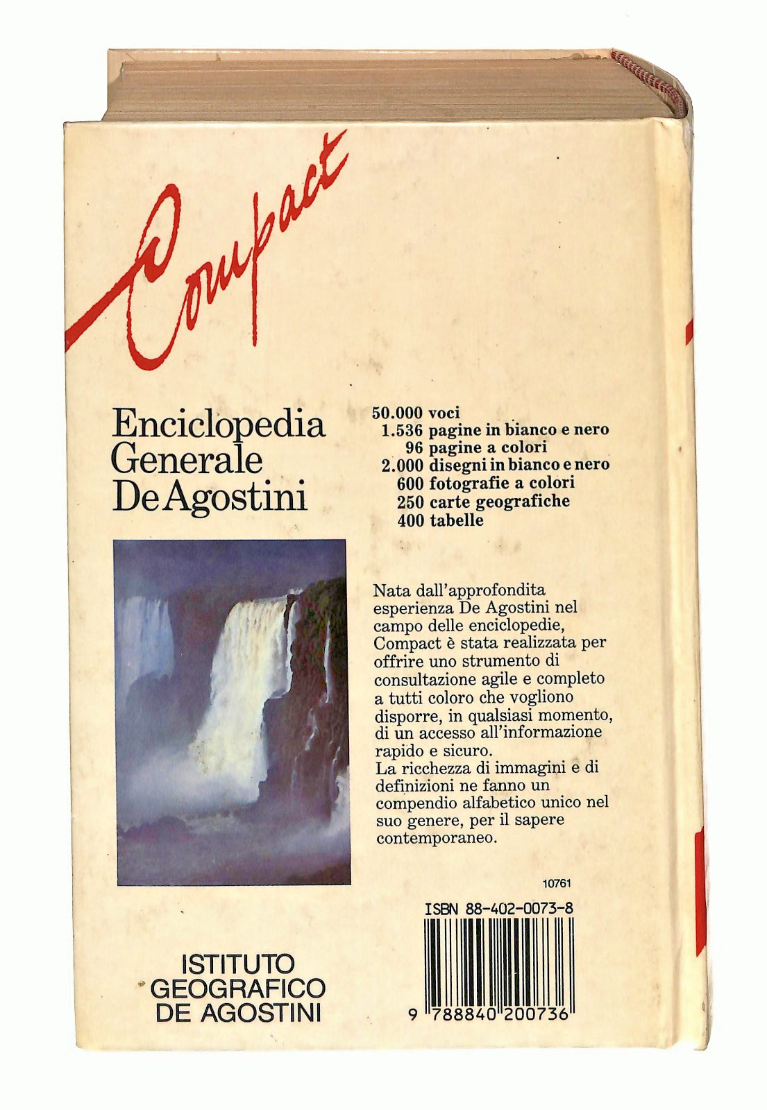 EBOND Compact Enciclopedia Generale Deagostini 1988 Libro LI049377