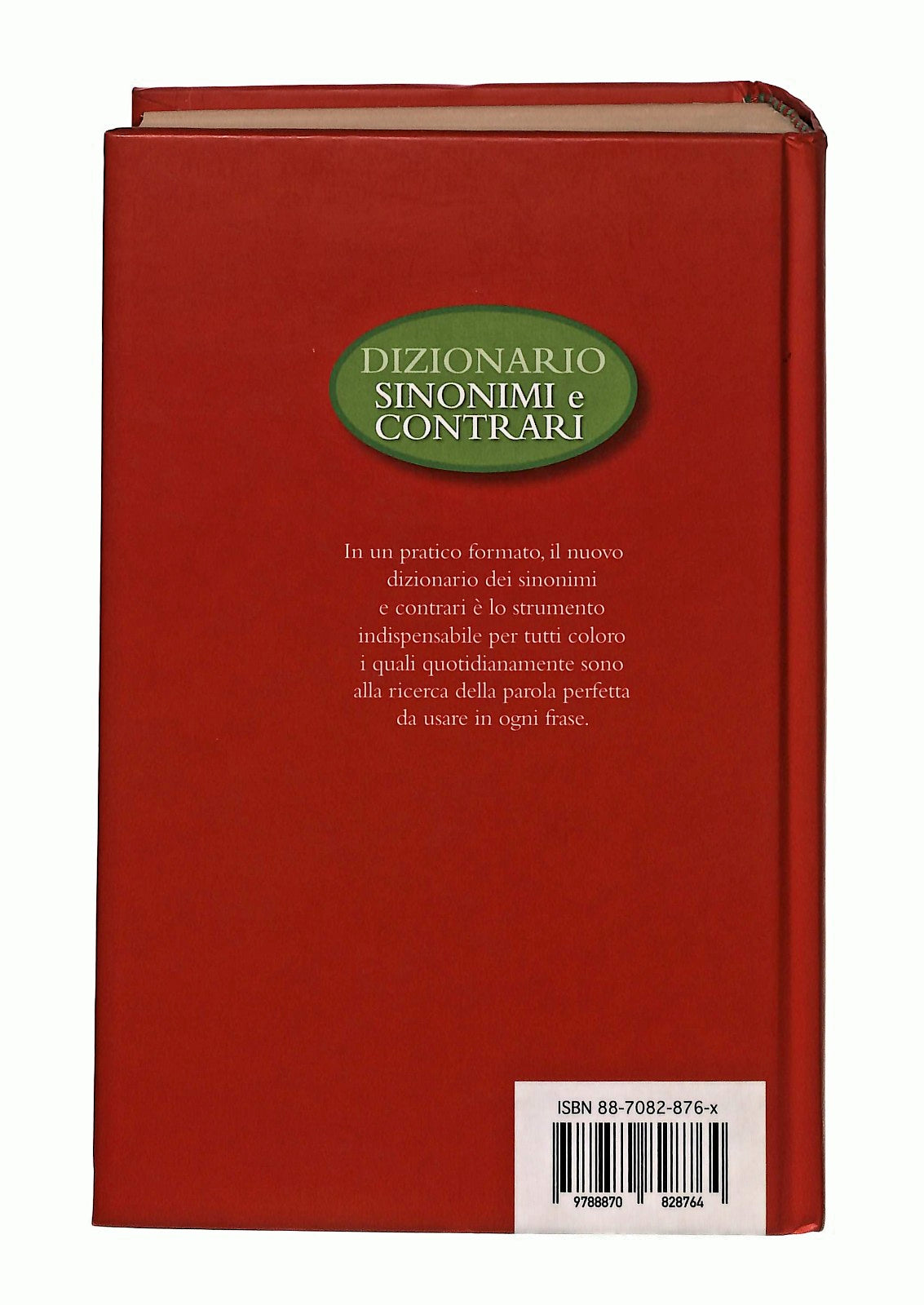 EBOND Dizionario Sinonimi e Contrari Idealibri Rusconi 2005 Libro LI049379