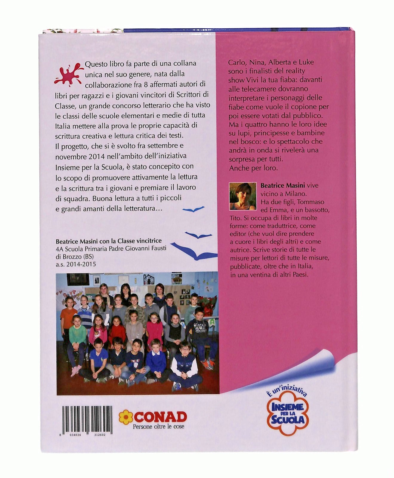 EBOND Talenti Da Fiaba Beatrice Masini Scrittori Di Classe Conad Libro LI049401